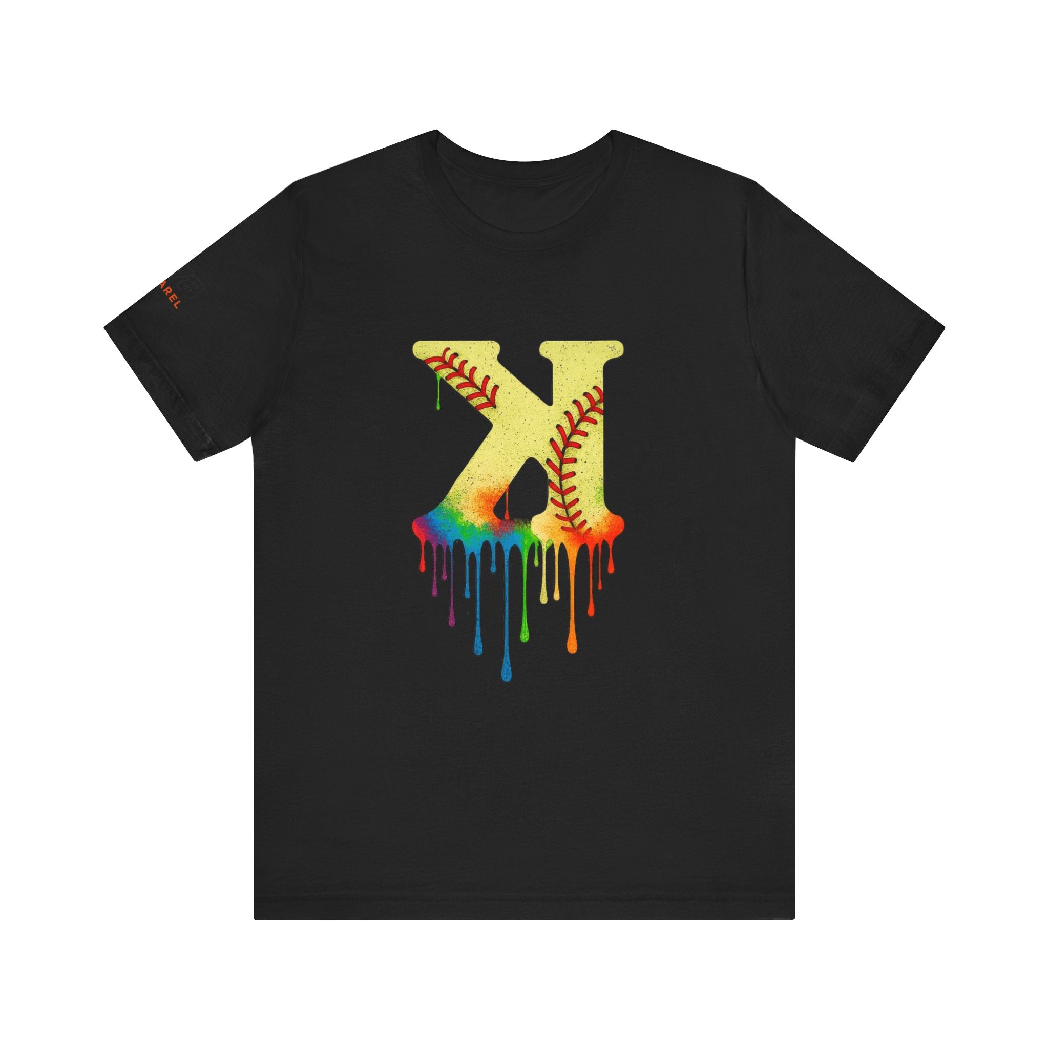Softball Strikeout Drippy Graphic Tee, Perfect for Sports Fans, Gift for Athletes, Casual Wear, Summer Outfits, Team Spirit Apparel