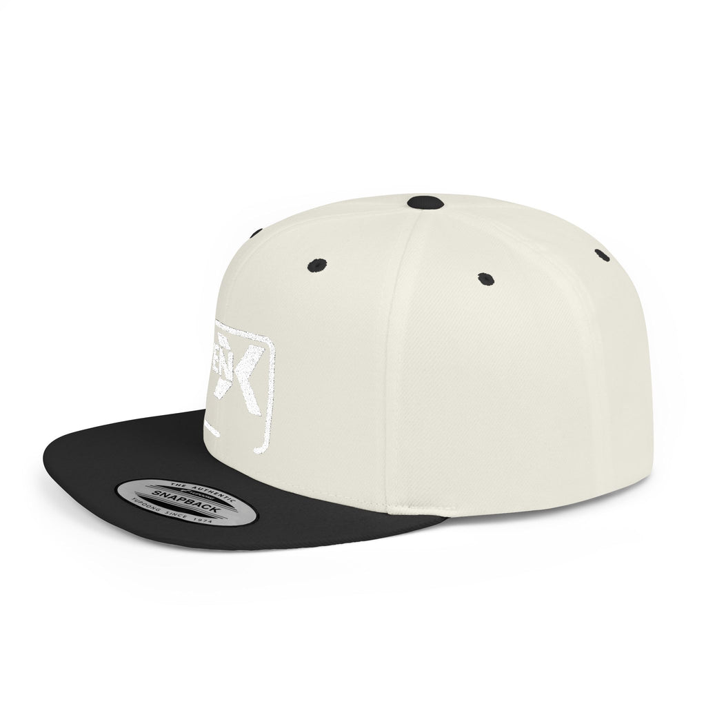 'Gen X' Stylish Flat Bill Snapback Cap | Trendy Streetwear Hat for Everyday Use, Gifts, Fashion Accessory, Casual Summer Style
