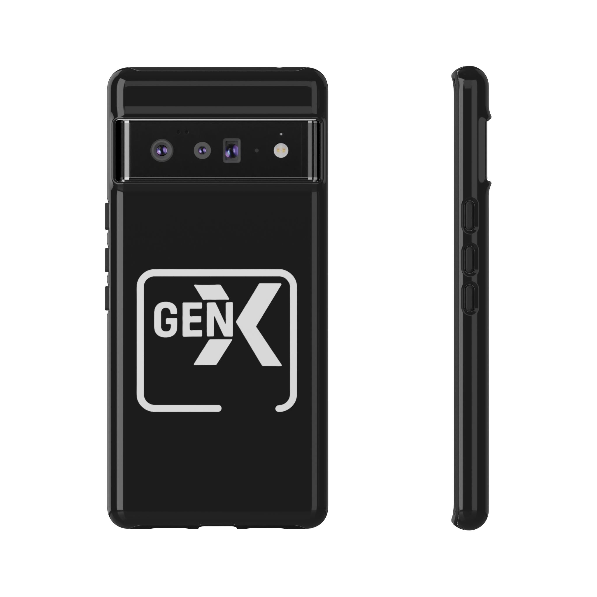 'Gen X' Phone Case, Tough Phone Cover, Retro Aesthetic iPhone Case, Vintage Style Cell Phone Accessories, Gift for Gen X