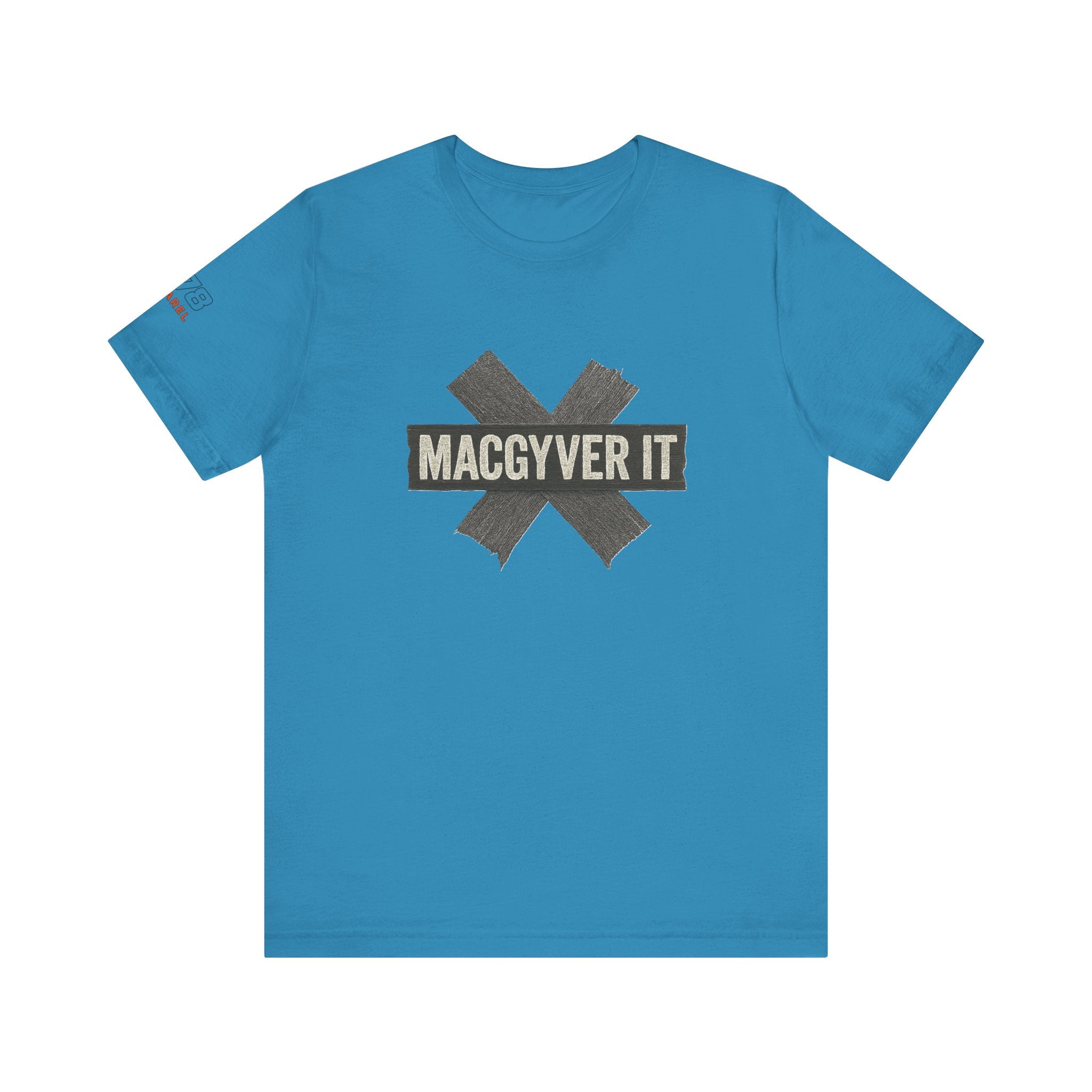 MacGyver It Tee - Unisex Jersey Short Sleeve Shirt for DIY Lovers, Creative Gift for Friends, Casual Wear, Funny T-Shirt, Gift for Him/Her