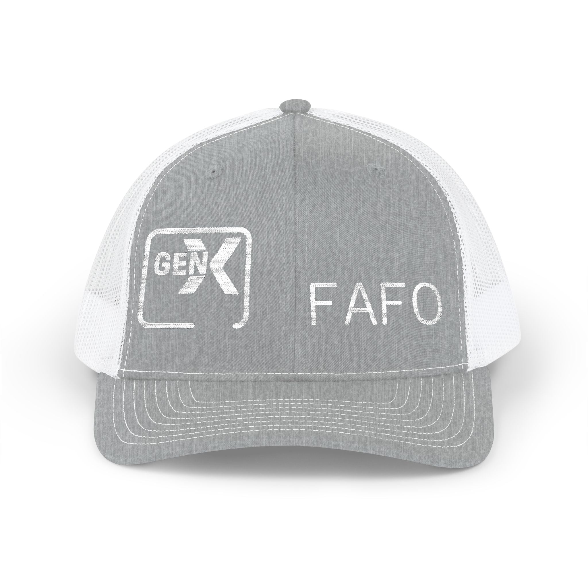 Cool Gen X FAFO Snapback Trucker Cap, Stylish Cap for Gen X, Trendy Gift for Birthdays, Outdoor Events, Casual Wear