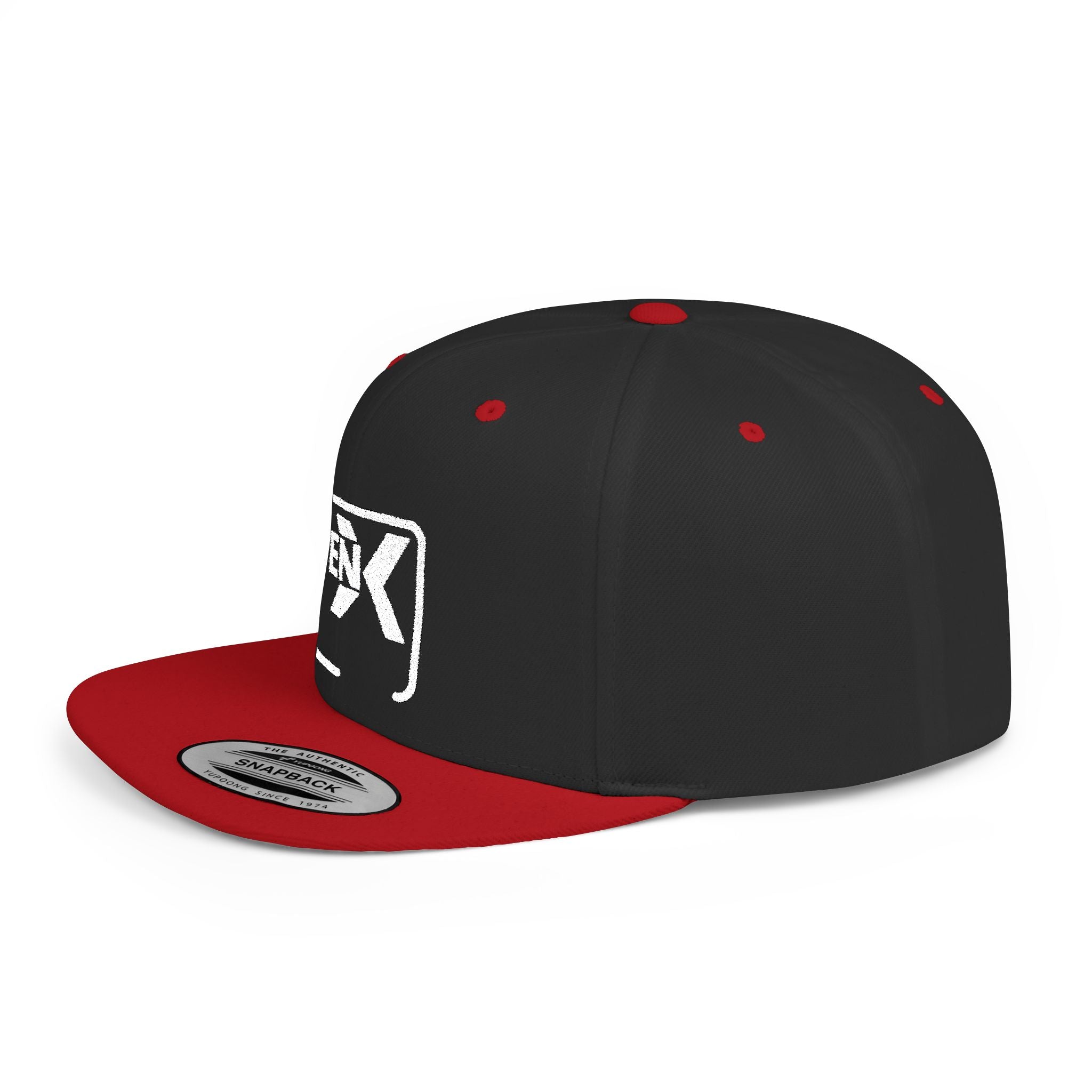 'Gen X' Stylish Flat Bill Snapback Cap | Trendy Streetwear Hat for Everyday Use, Gifts, Fashion Accessory, Casual Summer Style