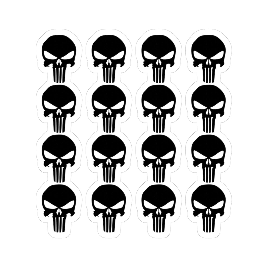 Punisher catchers Stickers, Edgy Laptop Decals, Punk Style Stickers, Halloween Decor, Unique Gift Ideas