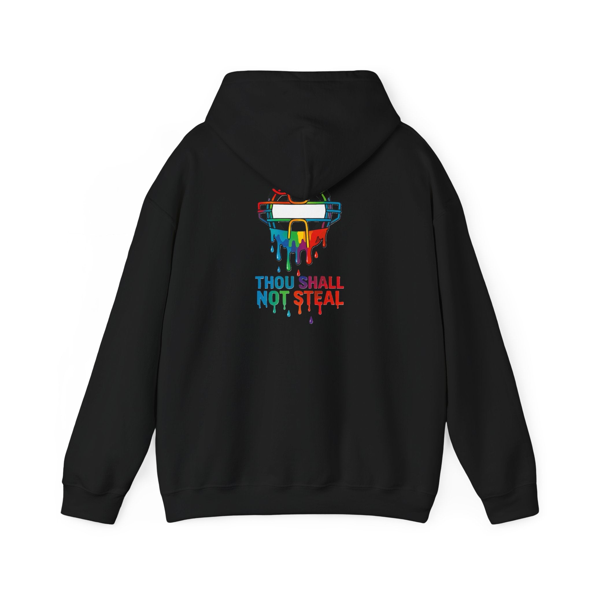 Drippy Thou Shall Not Steel Hoodie
