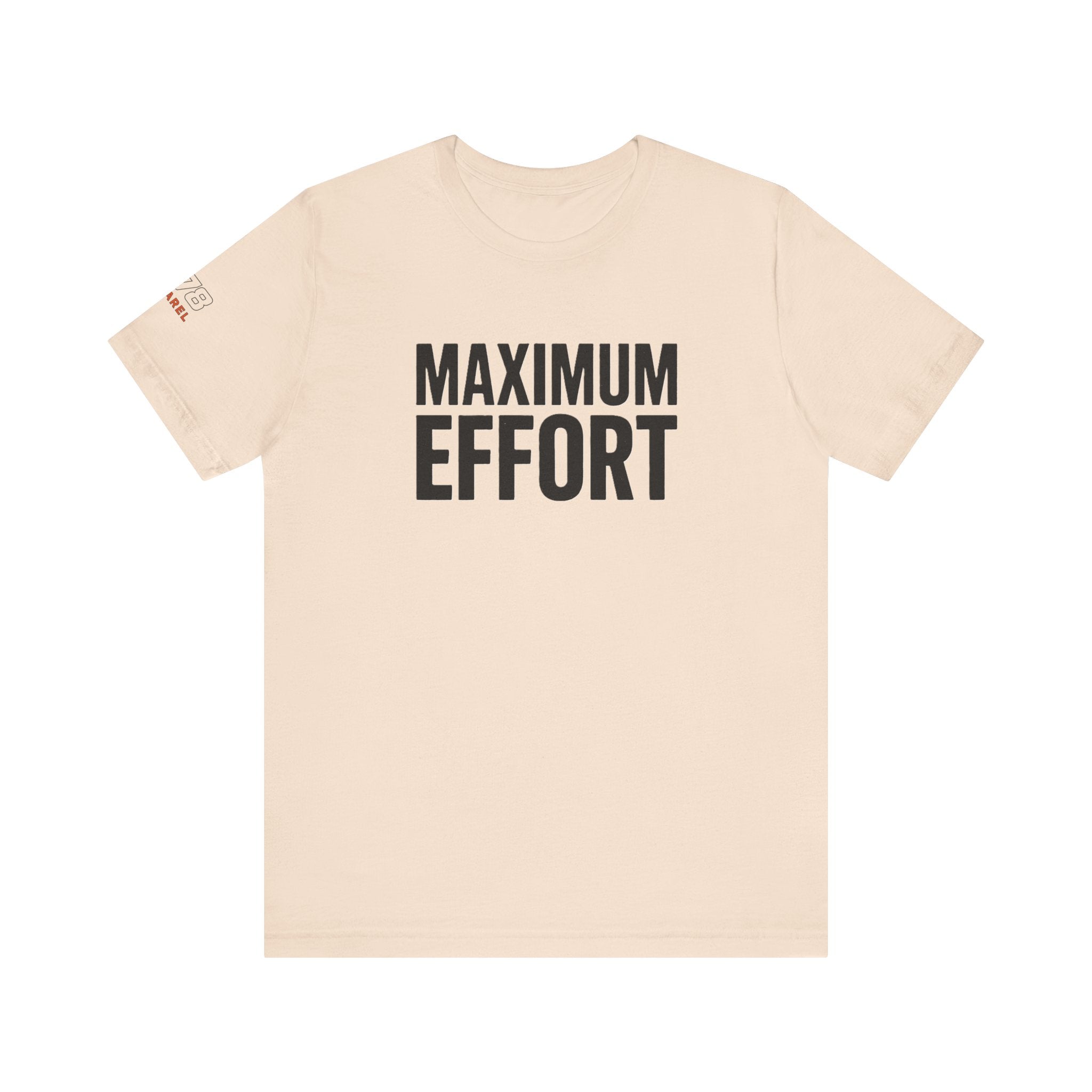 Maximum Effort  Motivational Apparel for Gym Lovers, Gift for Fitness Enthusiasts, Casual Wear, Birthday Gift, [...]