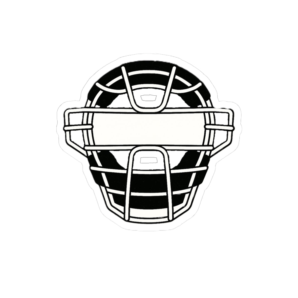 Catcher's Mask Sticker