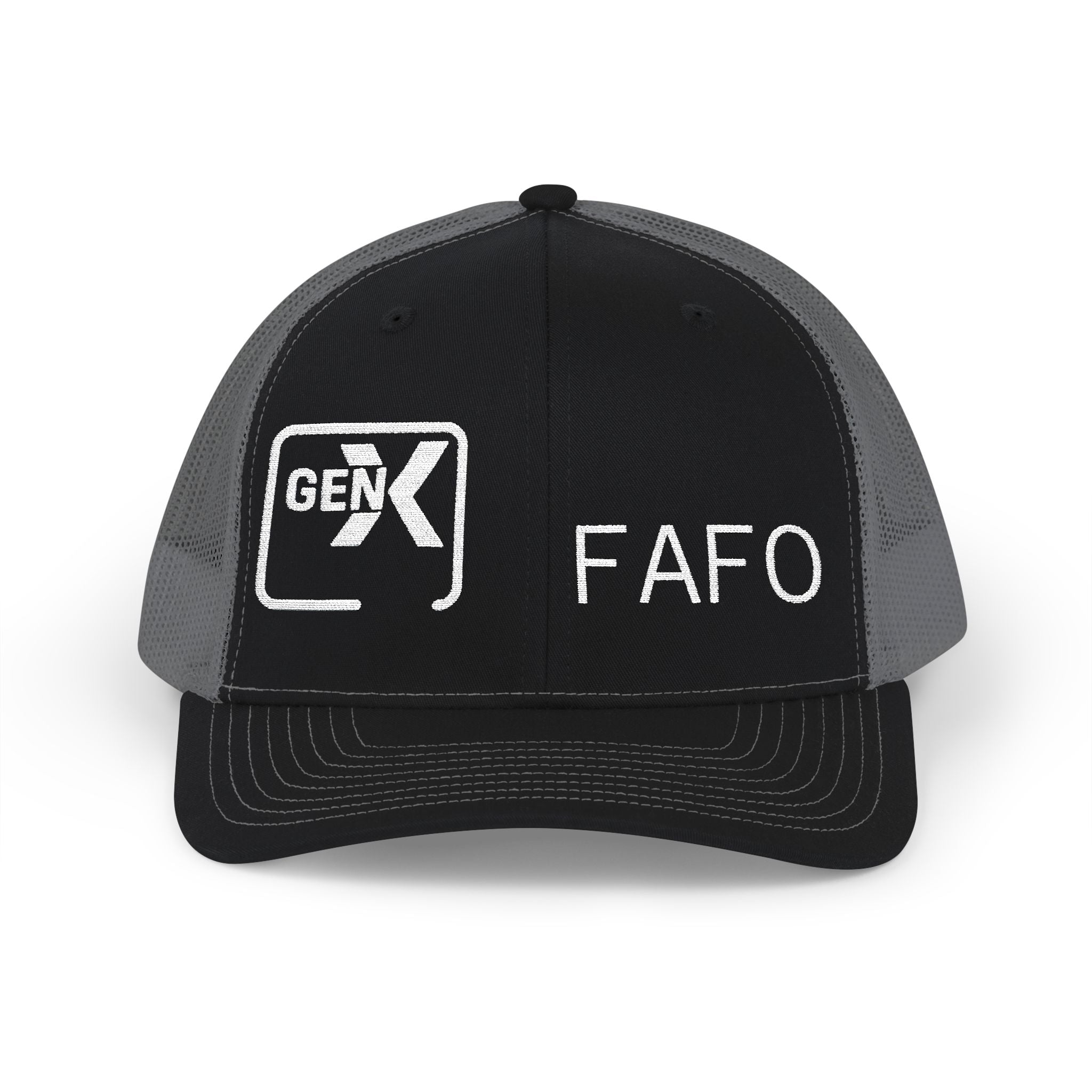 Cool Gen X FAFO Snapback Trucker Cap, Stylish Cap for Gen X, Trendy Gift for Birthdays, Outdoor Events, Casual Wear