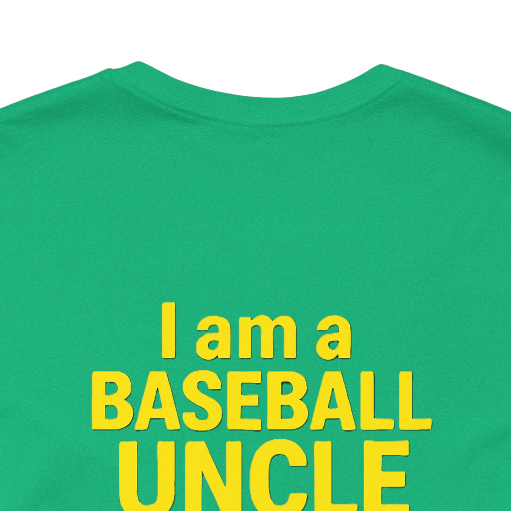 Baseball Uncle Tee, Funny Uncle Shirt, Gift for Baseball Lovers, Uncle Humor Tee, Baseball Family T-Shirt, Sports Gift