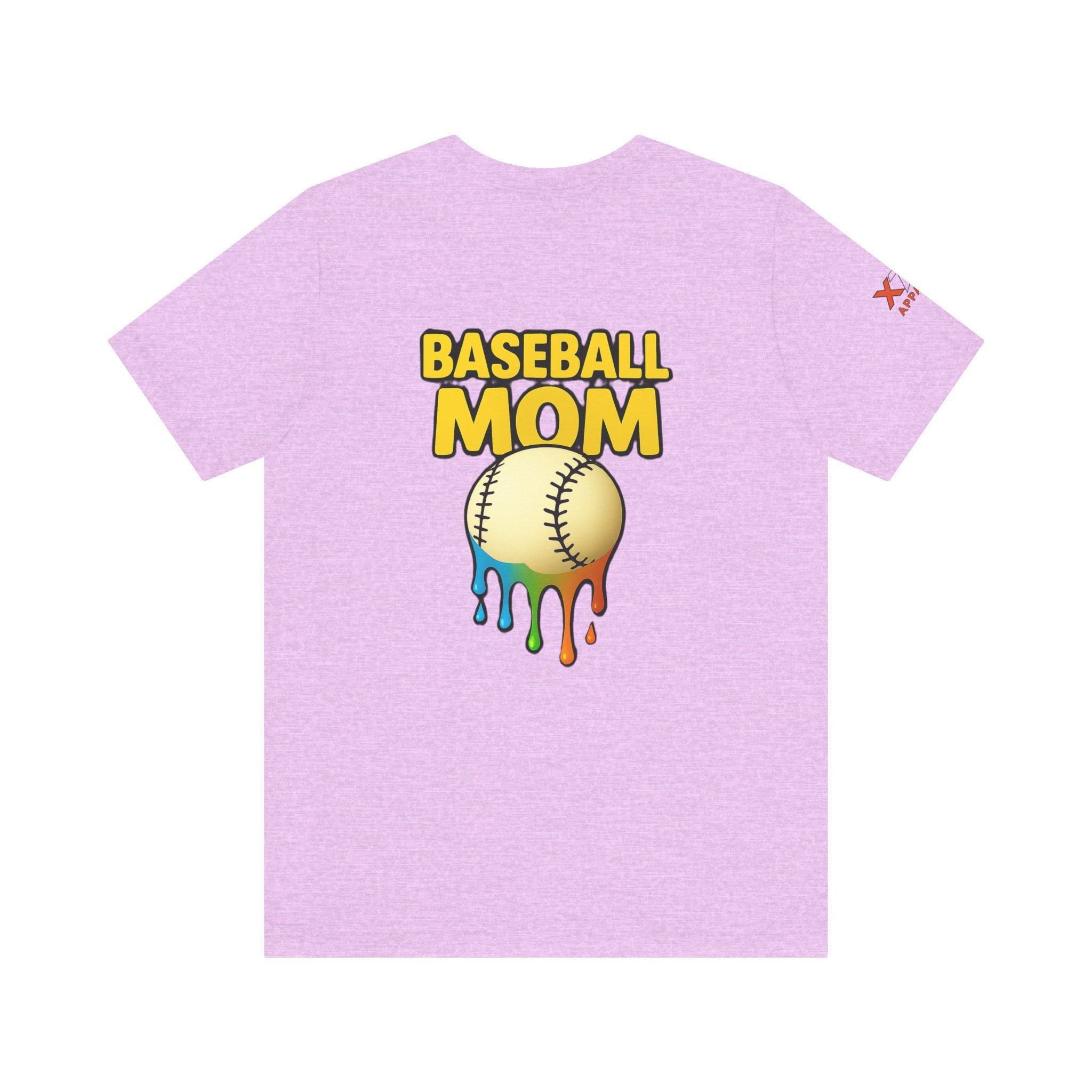 Baseball Mom Drippy Tee - Fun Unisex Jersey Short Sleeve T-Shirt, Perfect Gift for Sports Moms, Game Day Apparel, Mother's Day Gift, Summer Attire