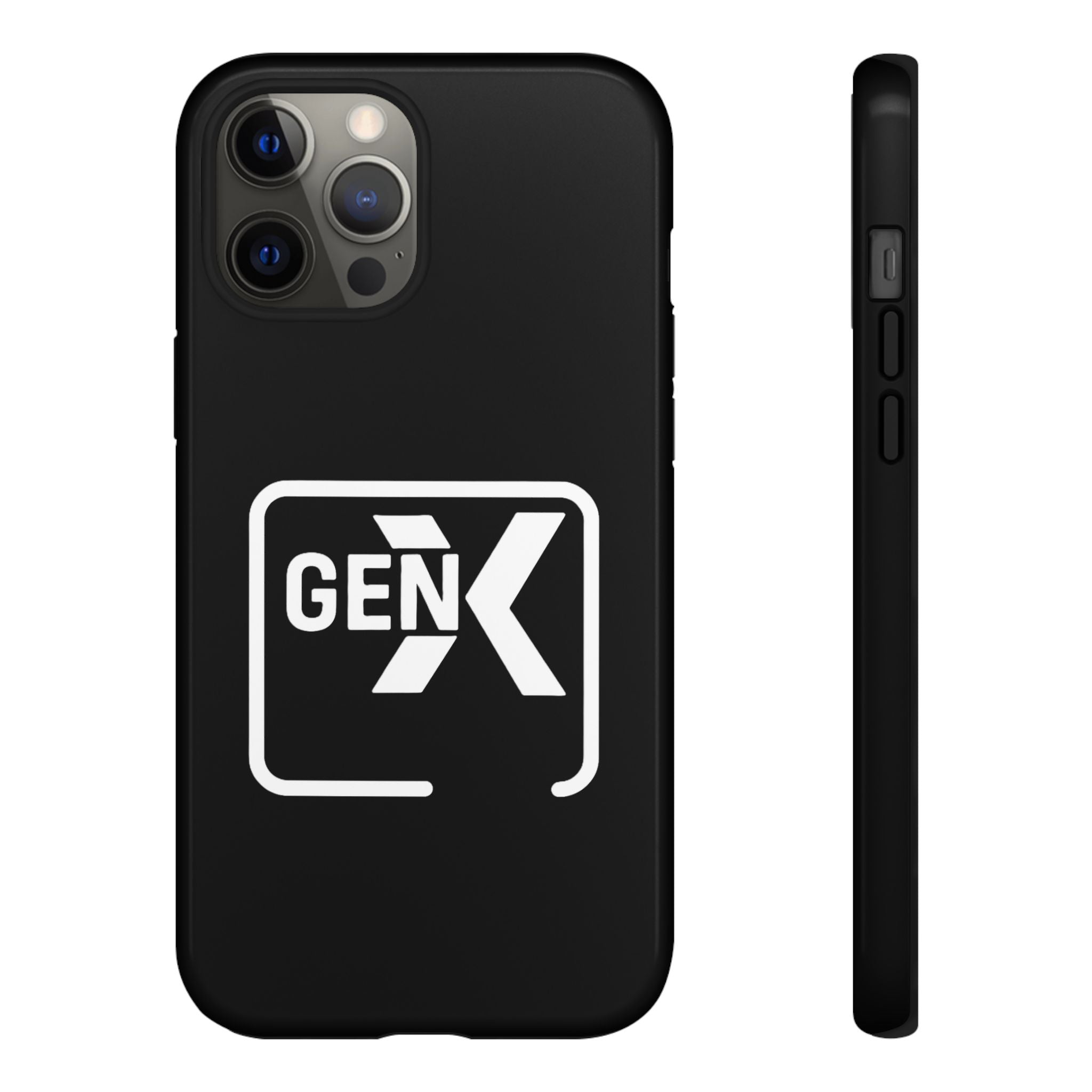 'Gen X' Phone Case, Tough Phone Cover, Retro Aesthetic iPhone Case, Vintage Style Cell Phone Accessories, Gift for Gen X