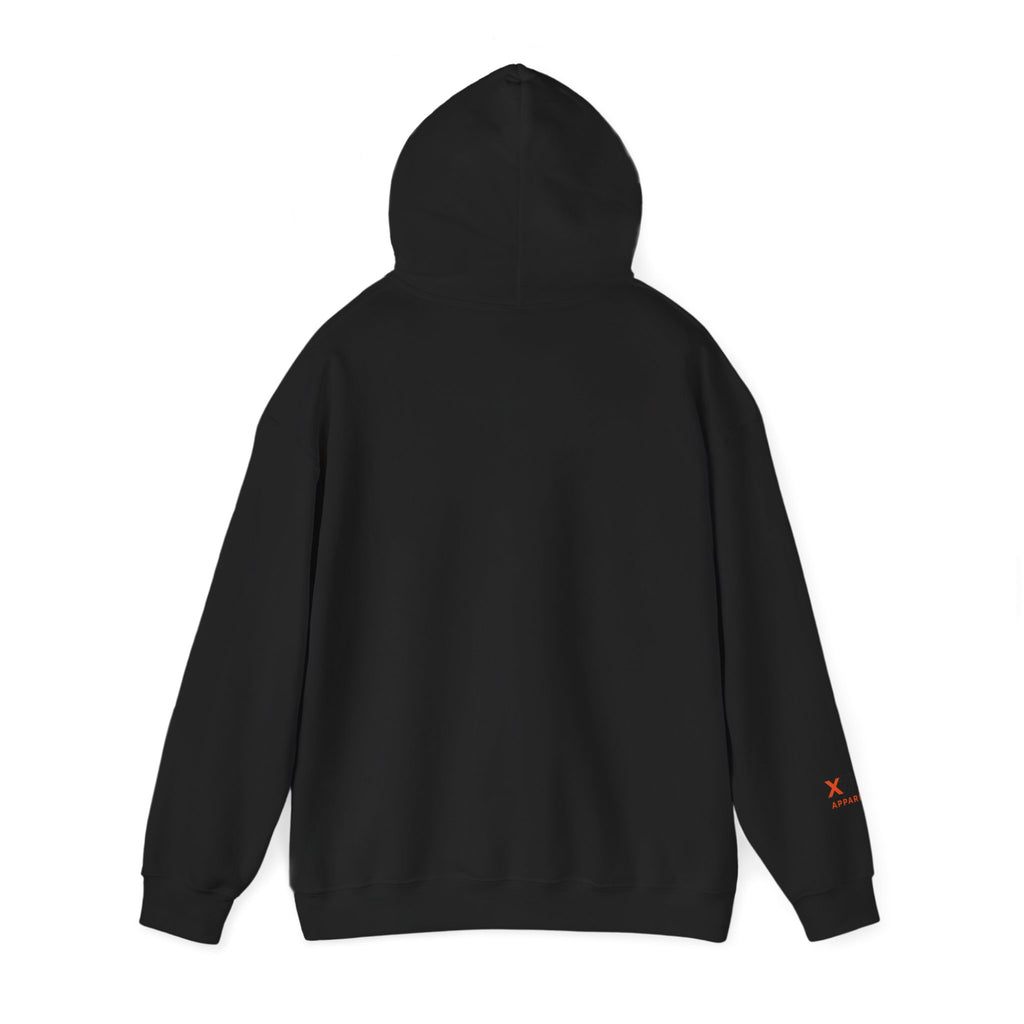 Baseball Strikeout Drippy Hoodie, Unisex Heavy Blend Sweatshirt, Trendy Streetwear, Casual Winter Outfit, Unique Gift for Art Lovers, Creative Apparel