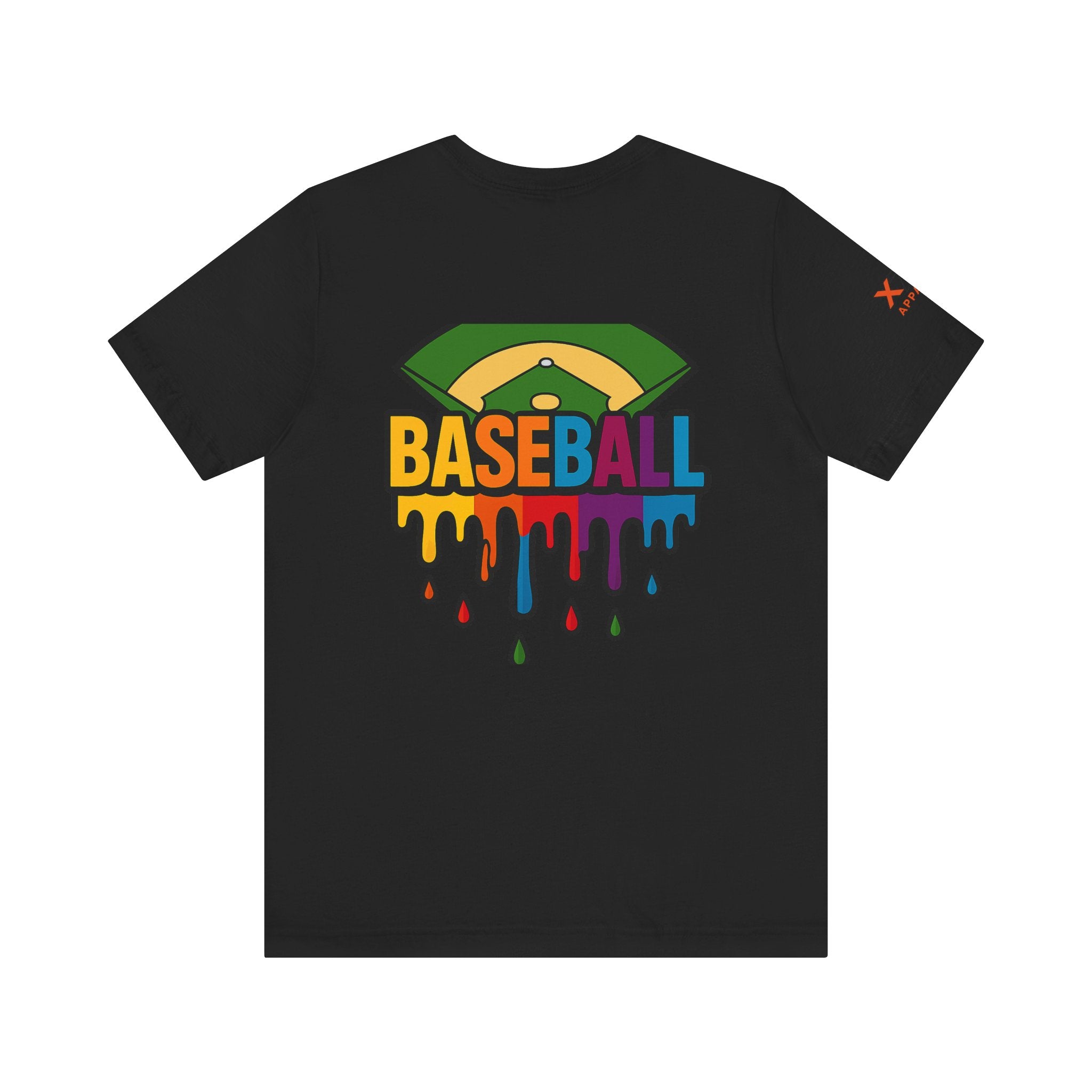 Baseball Drippy Unisex Jersey Short Sleeve Tee