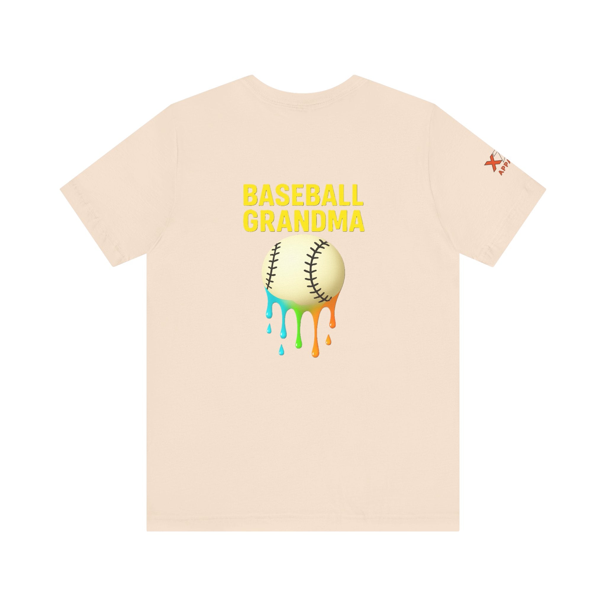 Baseball Grandma Drippy Unisex Tee, Perfect Gift for Baseball Lovers, Sporty T-Shirt for Moms, Fun Summer Wear, Birthday Gift Idea