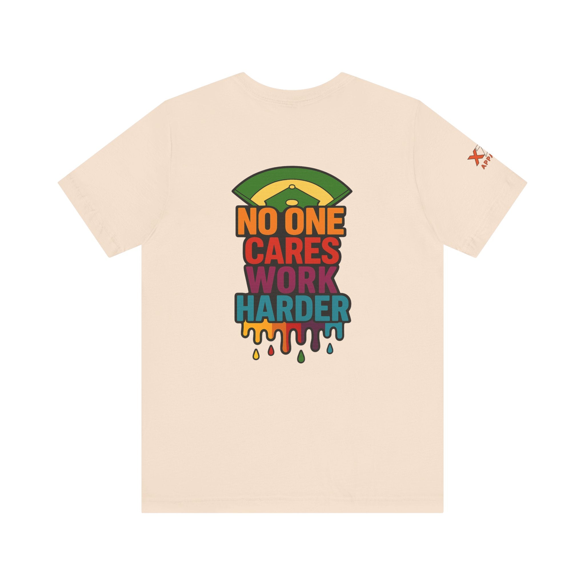 No One Cares Work Harder Drippy Softball Tee | Motivational Short Sleeve Shirt | Unisex Casual Wear | Gift for Hard Workers | Relaxed Fit T-Shirt | [...]