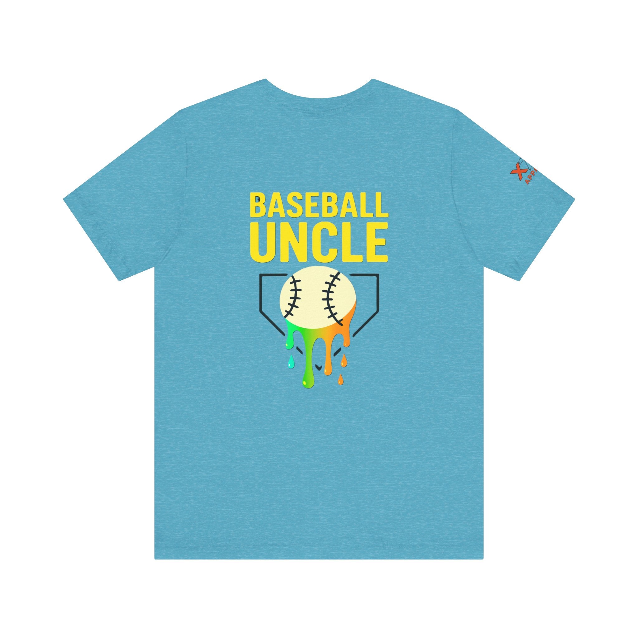 Baseball Uncle Drippy Tee - Fun Unisex Jersey Short Sleeve Shirt for Baseball Lovers, Gift for Sports Fans, Casual Wear, Father's Day, Summer