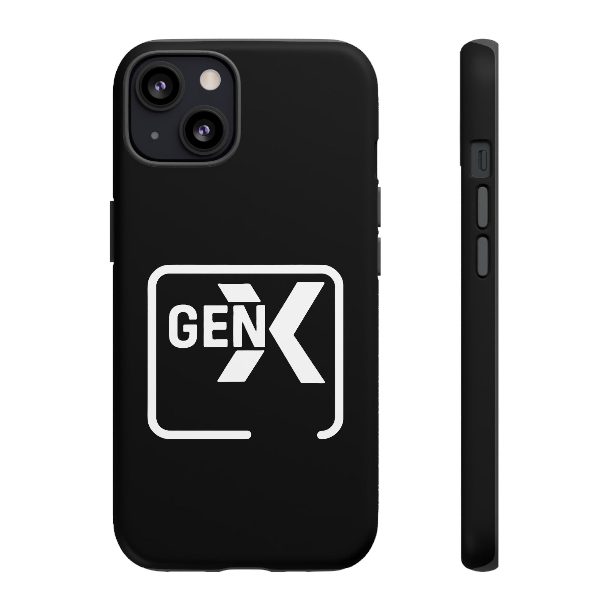 'Gen X' Phone Case, Tough Phone Cover, Retro Aesthetic iPhone Case, Vintage Style Cell Phone Accessories, Gift for Gen X