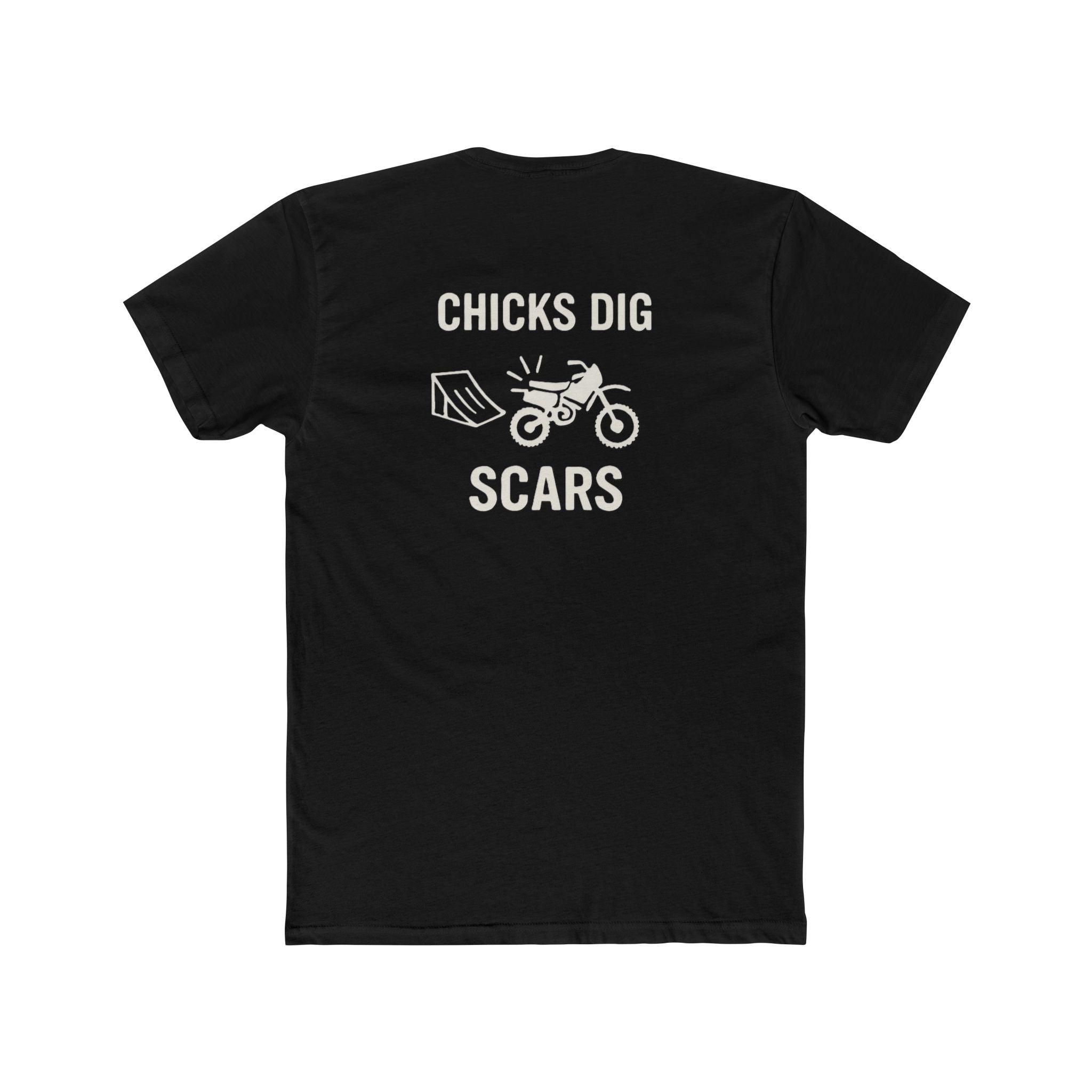 'Gen X Chicks Dig Scars Dirt Bike' Unisex Cotton Crew Tee - Fun Motorcycle Graphic Shirt, Casual Gift for Bikers, Adventure Lovers, Unique T-Shirt, [...]