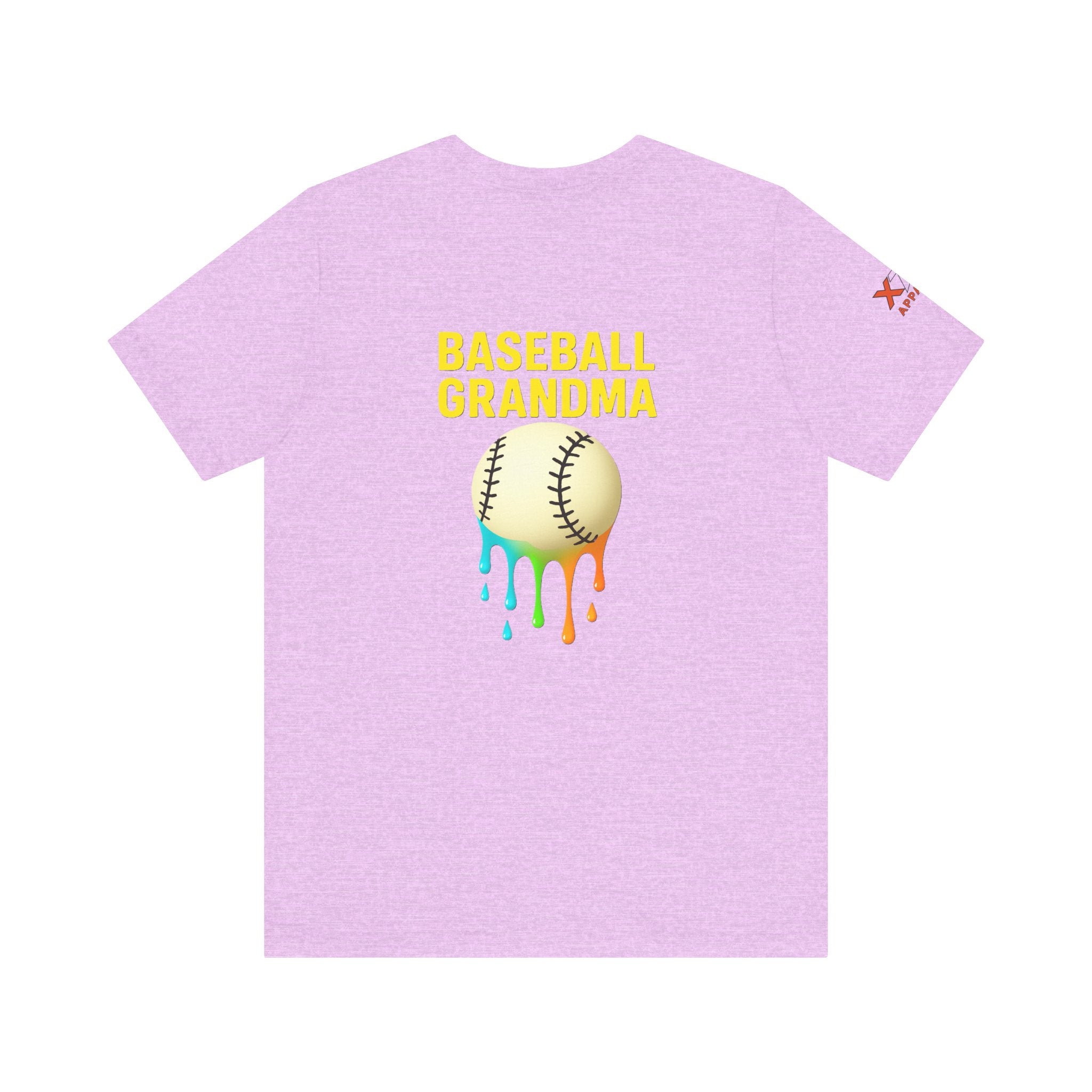 Baseball Grandma Drippy Unisex Tee, Perfect Gift for Baseball Lovers, Sporty T-Shirt for Moms, Fun Summer Wear, Birthday Gift Idea