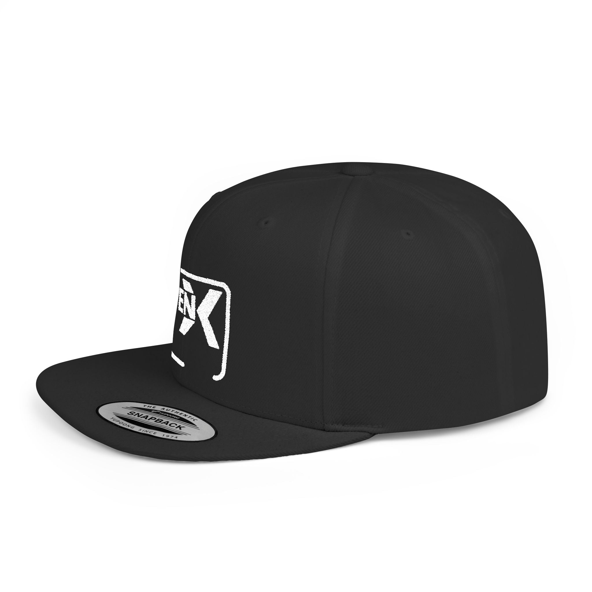 'Gen X' Stylish Flat Bill Snapback Cap | Trendy Streetwear Hat for Everyday Use, Gifts, Fashion Accessory, Casual Summer Style