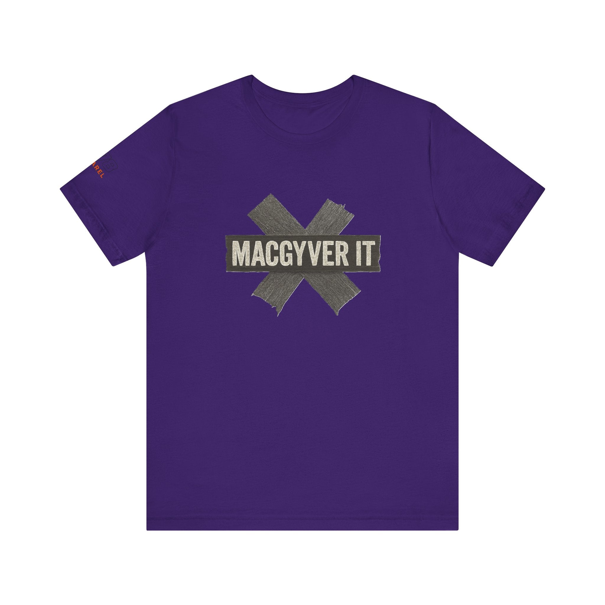 MacGyver It Tee - Unisex Jersey Short Sleeve Shirt for DIY Lovers, Creative Gift for Friends, Casual Wear, Funny T-Shirt, Gift for Him/Her