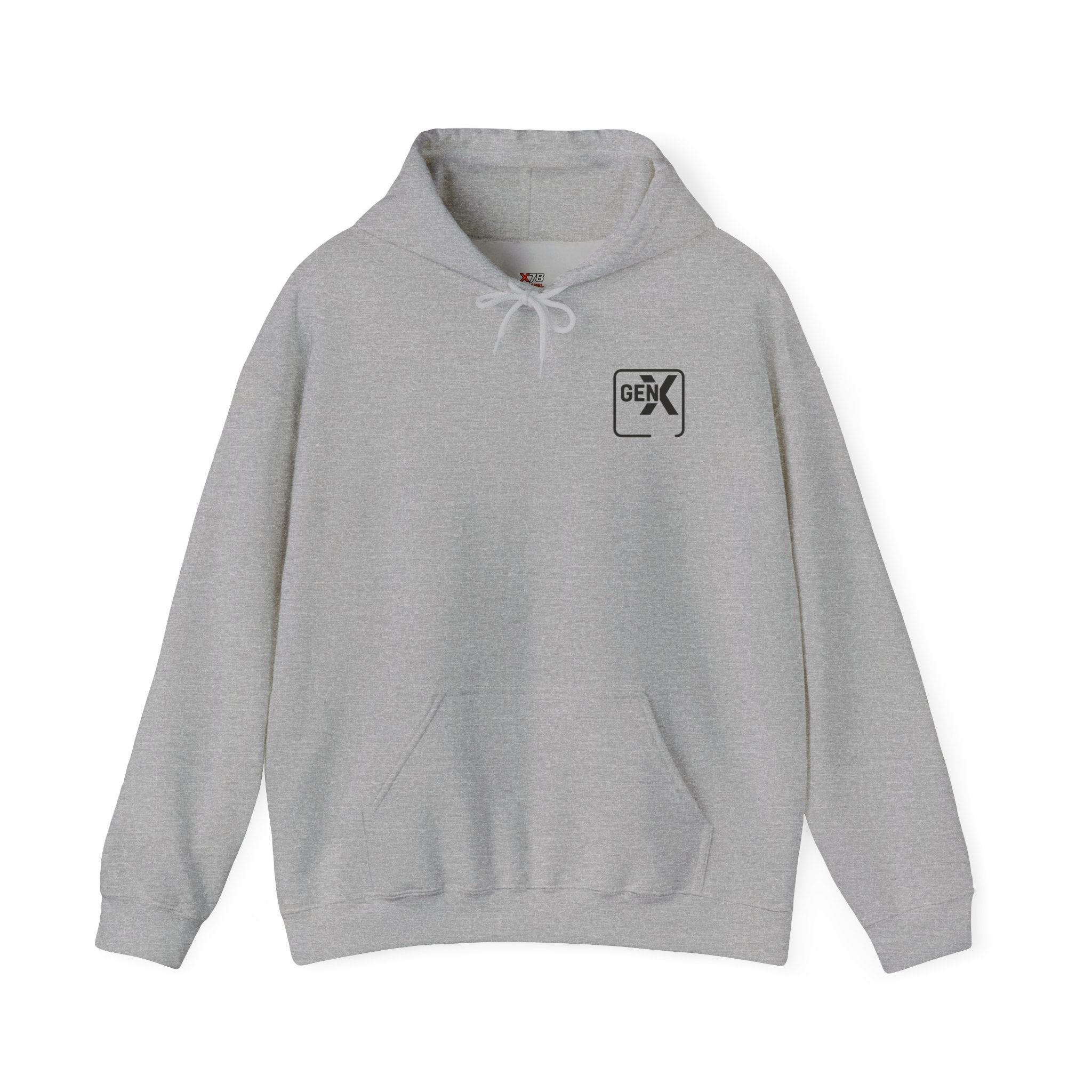 'Gen X Chicks Dig Scars Skateboard' Chic Streetwear Hoodie, Unisex Heavy Blend Sweatshirt, Skateboard Fashion, Gift for Skate Enthusiasts, Casual Wear, Everyday Style