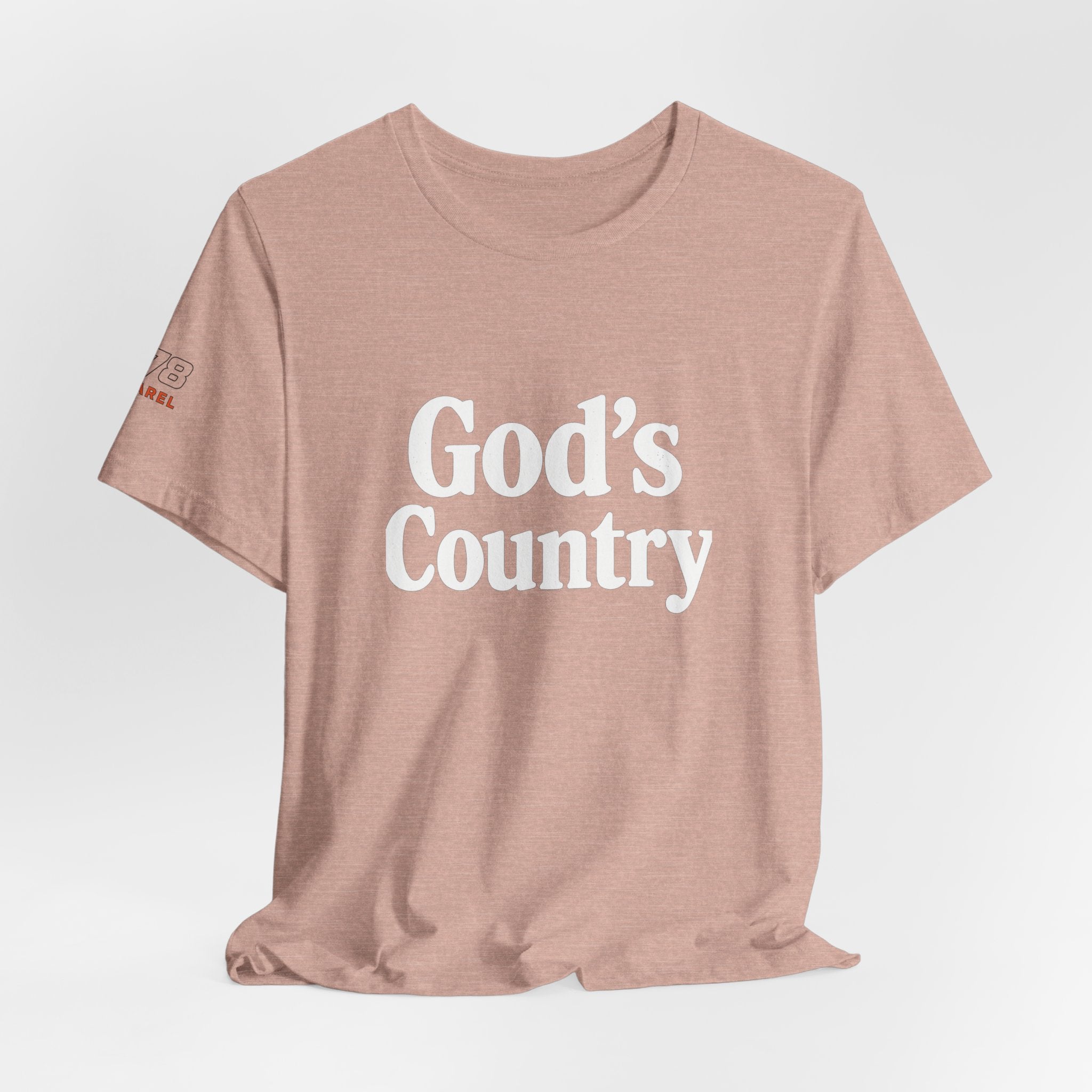 God's Country Tee, Casual Wear, Outdoor Activities, Faith-Based Apparel, Gift for Believers, Summer Wardrobe