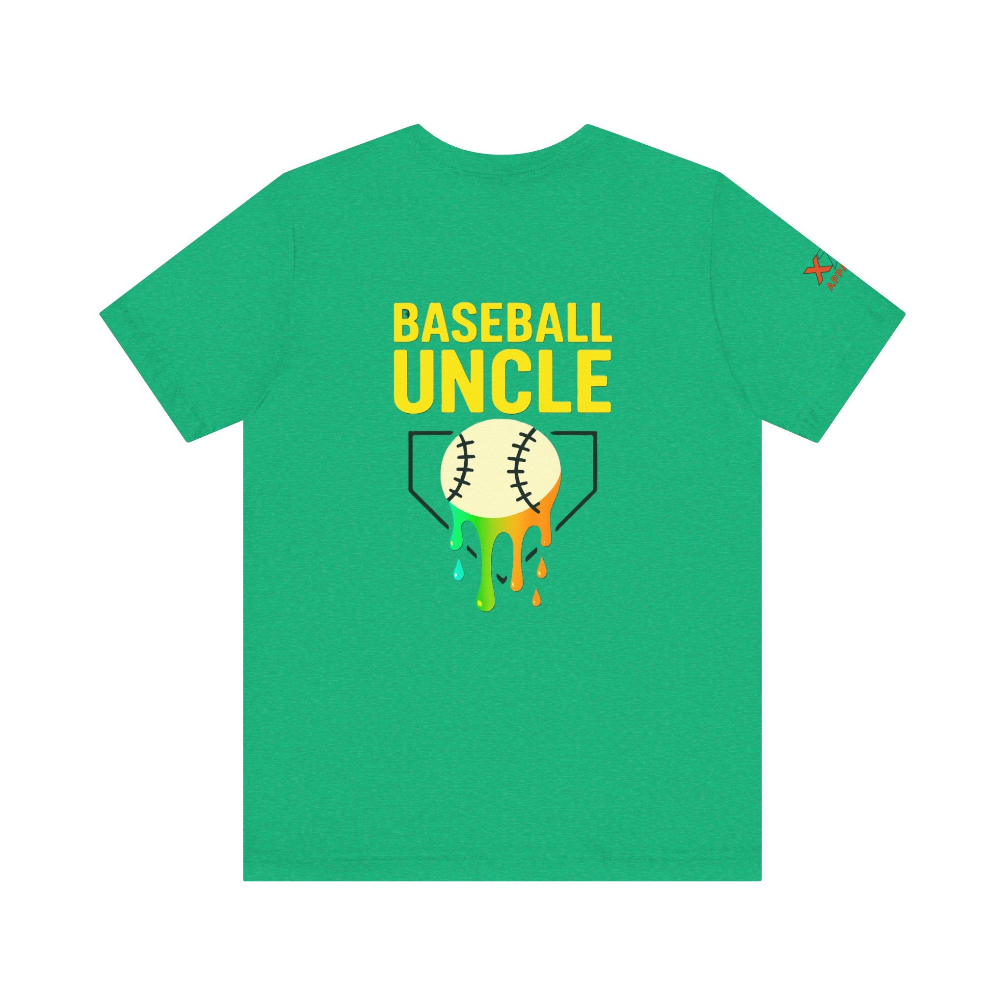 Baseball Uncle Drippy Tee - Fun Unisex Jersey Short Sleeve Shirt for Baseball Lovers, Gift for Sports Fans, Casual Wear, Father's Day, Summer