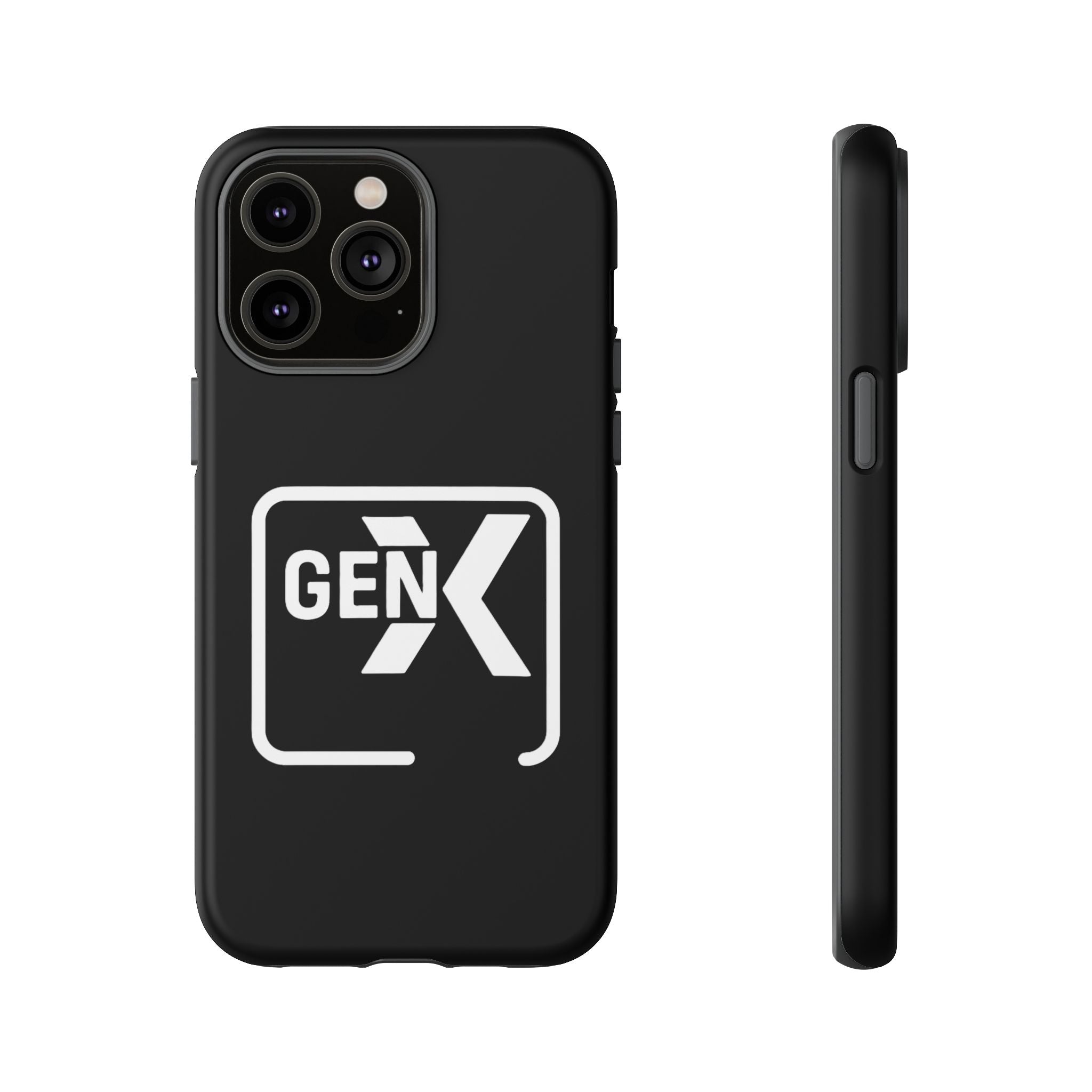 'Gen X' Phone Case, Tough Phone Cover, Retro Aesthetic iPhone Case, Vintage Style Cell Phone Accessories, Gift for Gen X