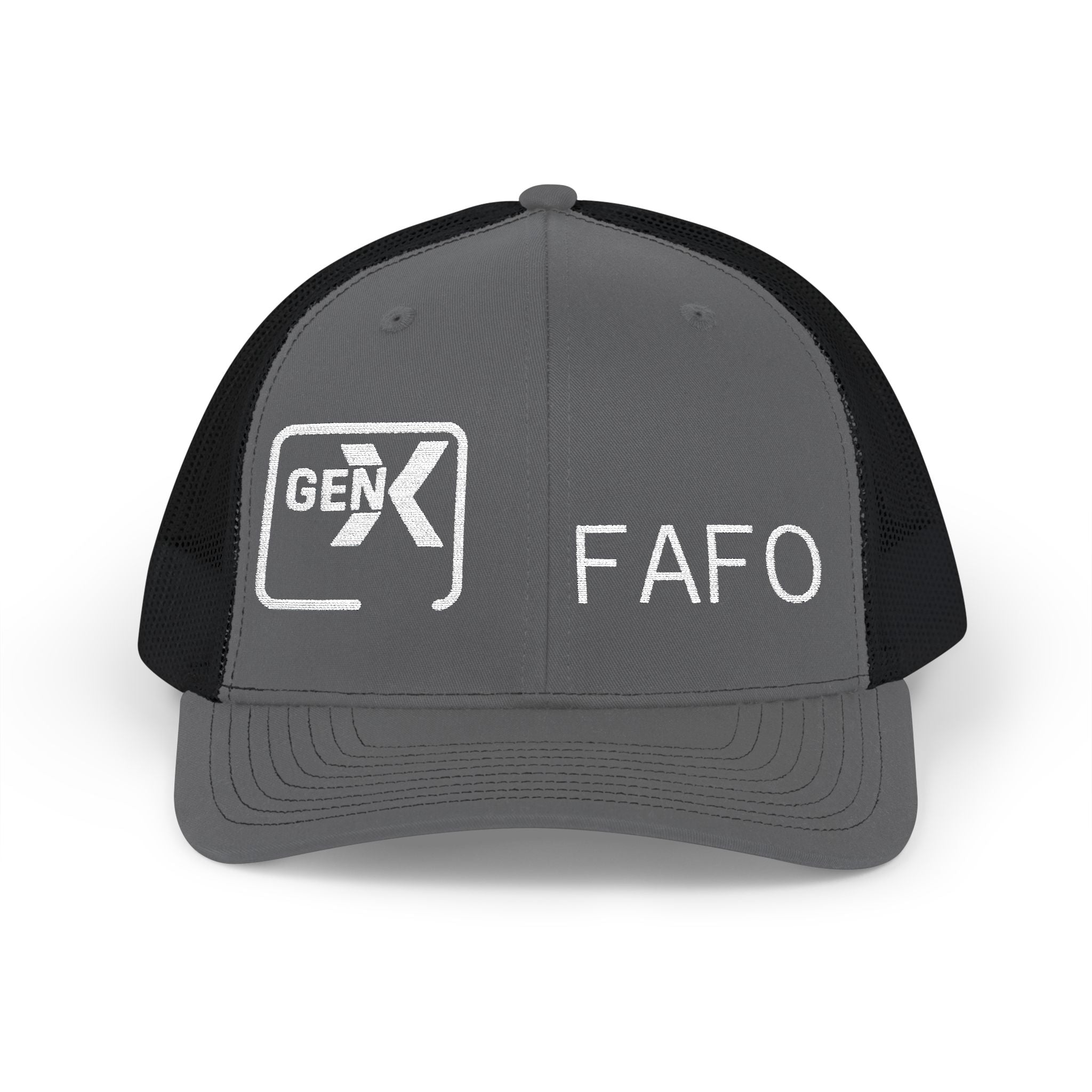 Cool Gen X FAFO Snapback Trucker Cap, Stylish Cap for Gen X, Trendy Gift for Birthdays, Outdoor Events, Casual Wear