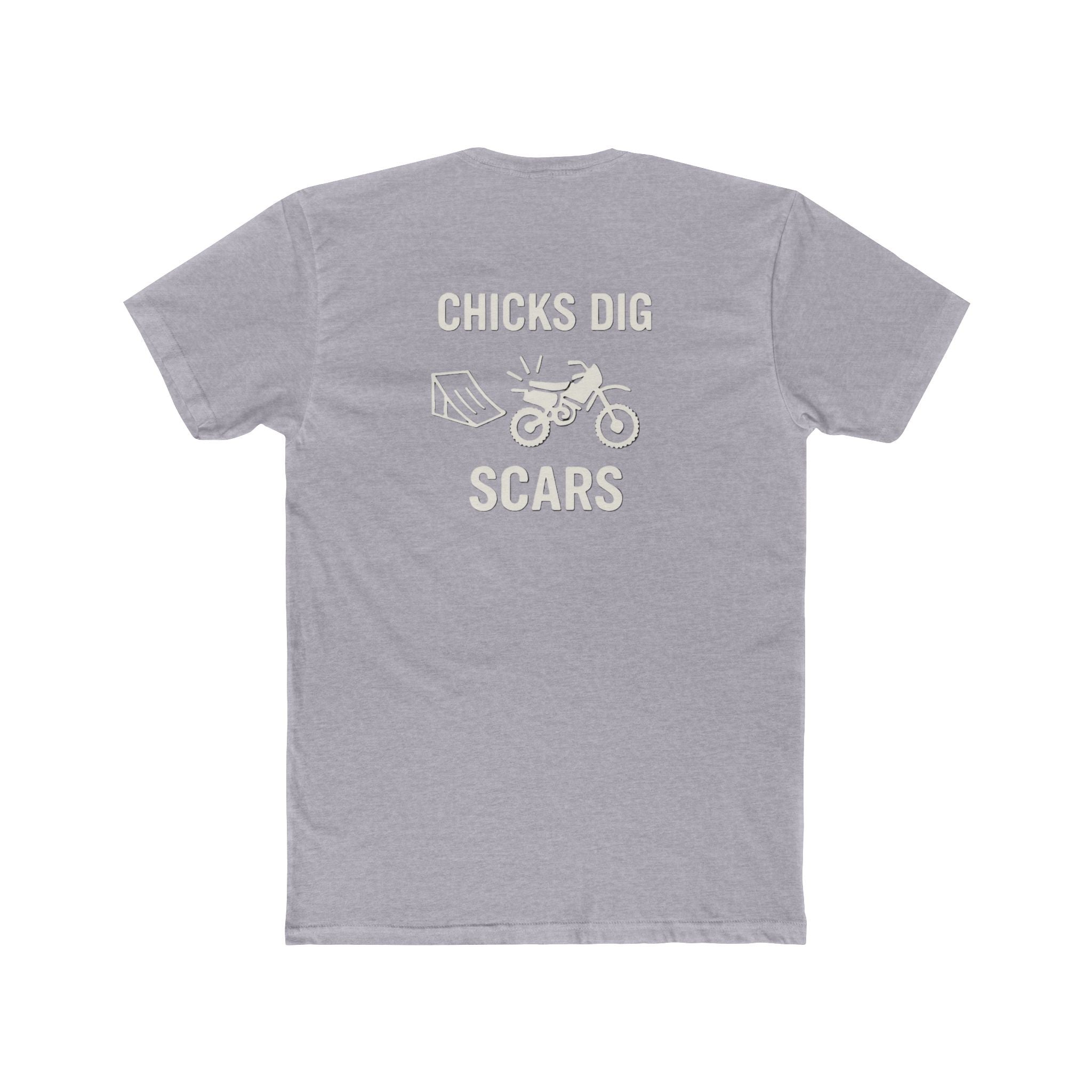 'Gen X Chicks Dig Scars Dirt Bike' Unisex Cotton Crew Tee - Fun Motorcycle Graphic Shirt, Casual Gift for Bikers, Adventure Lovers, Unique T-Shirt, [...]