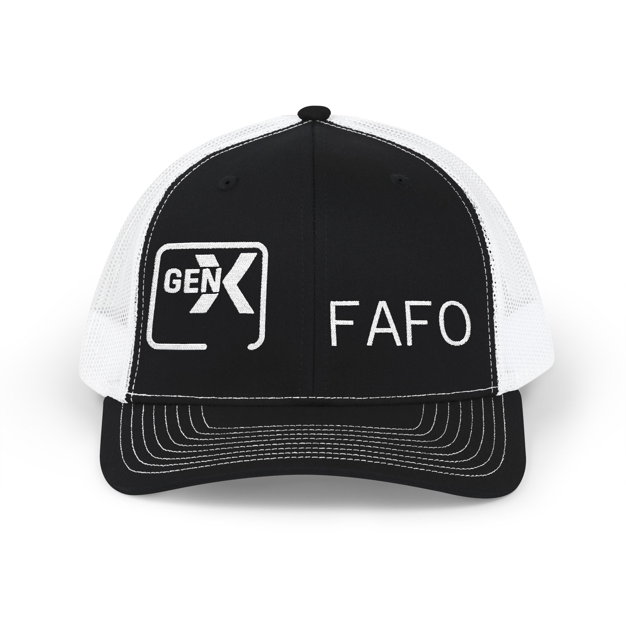 Cool Gen X FAFO Snapback Trucker Cap, Stylish Cap for Gen X, Trendy Gift for Birthdays, Outdoor Events, Casual Wear