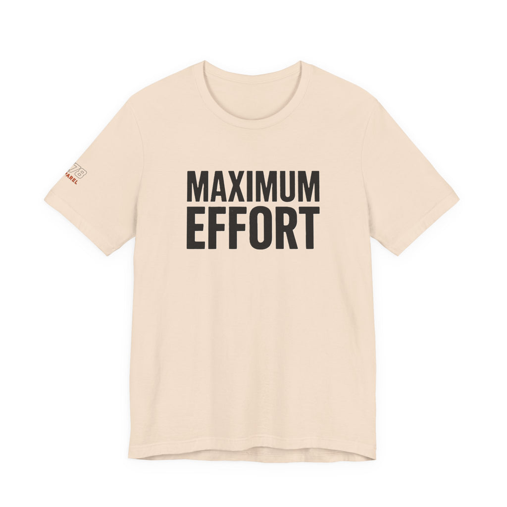 Maximum Effort  Motivational Apparel for Gym Lovers, Gift for Fitness Enthusiasts, Casual Wear, Birthday Gift, [...]