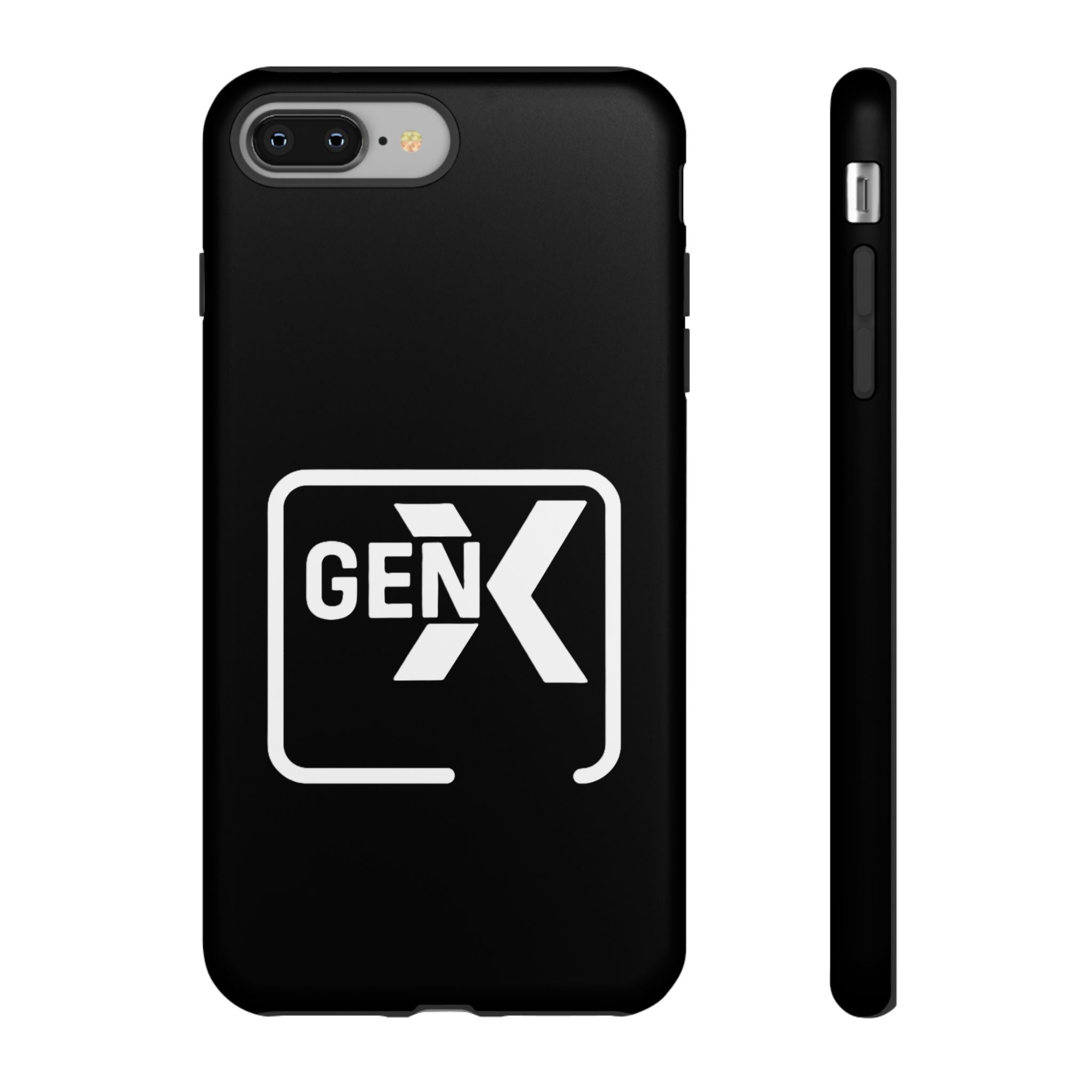 'Gen X' Phone Case, Tough Phone Cover, Retro Aesthetic iPhone Case, Vintage Style Cell Phone Accessories, Gift for Gen X