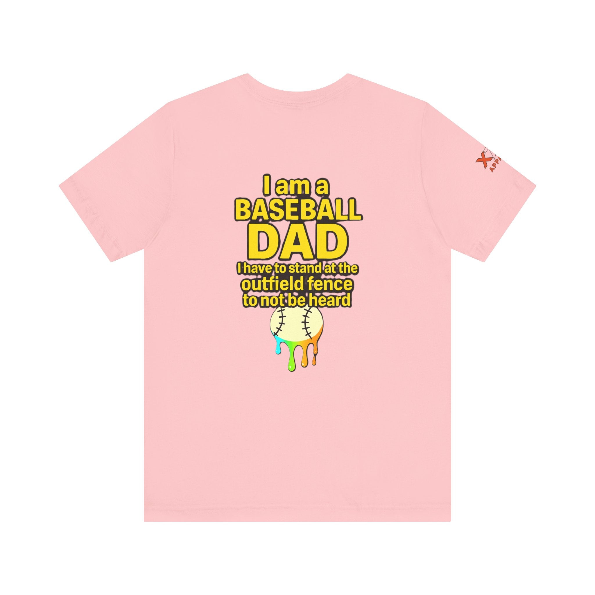 Baseball Dad Not Heard Drippy T-Shirt, Unisex Jersey Tee, Father's Day Gift, Sports Apparel, Outdoor Fun, Parenting Humor Shirt
