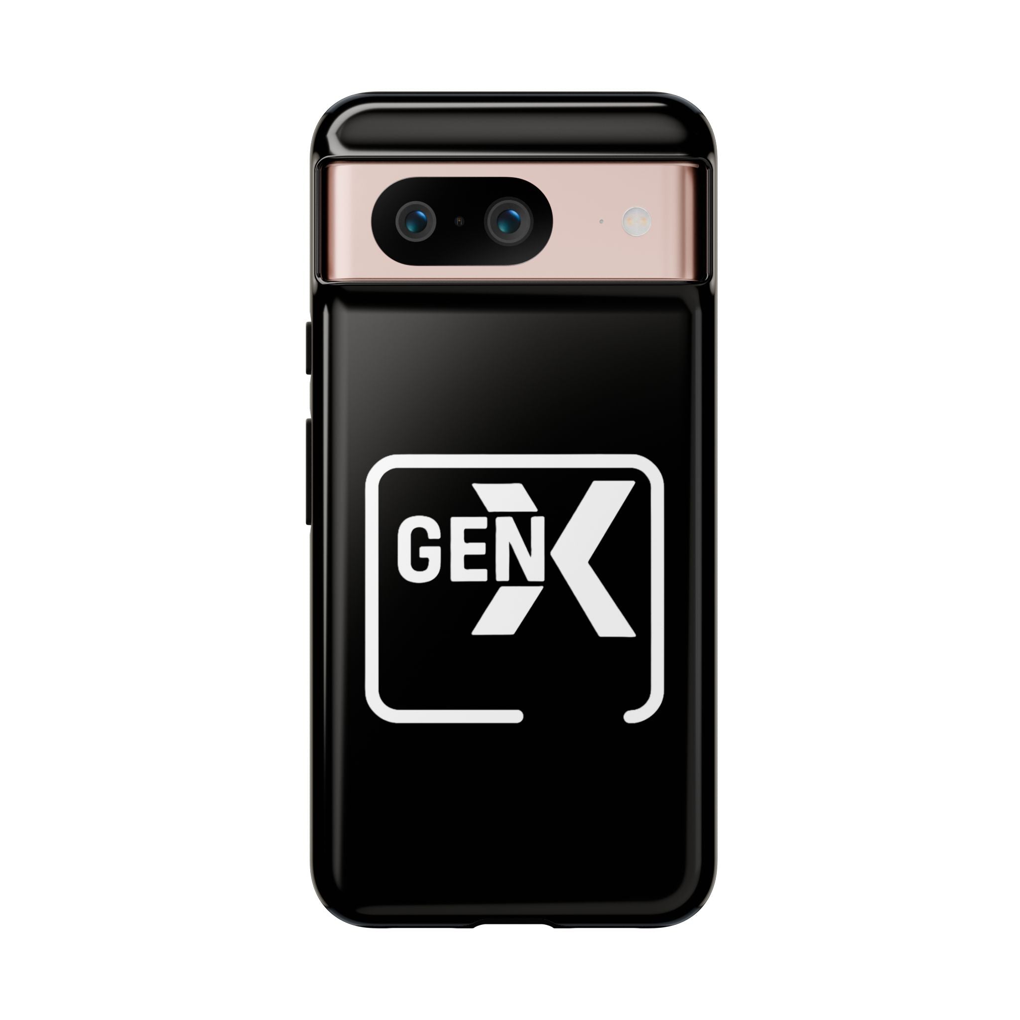 'Gen X' Phone Case, Tough Phone Cover, Retro Aesthetic iPhone Case, Vintage Style Cell Phone Accessories, Gift for Gen X