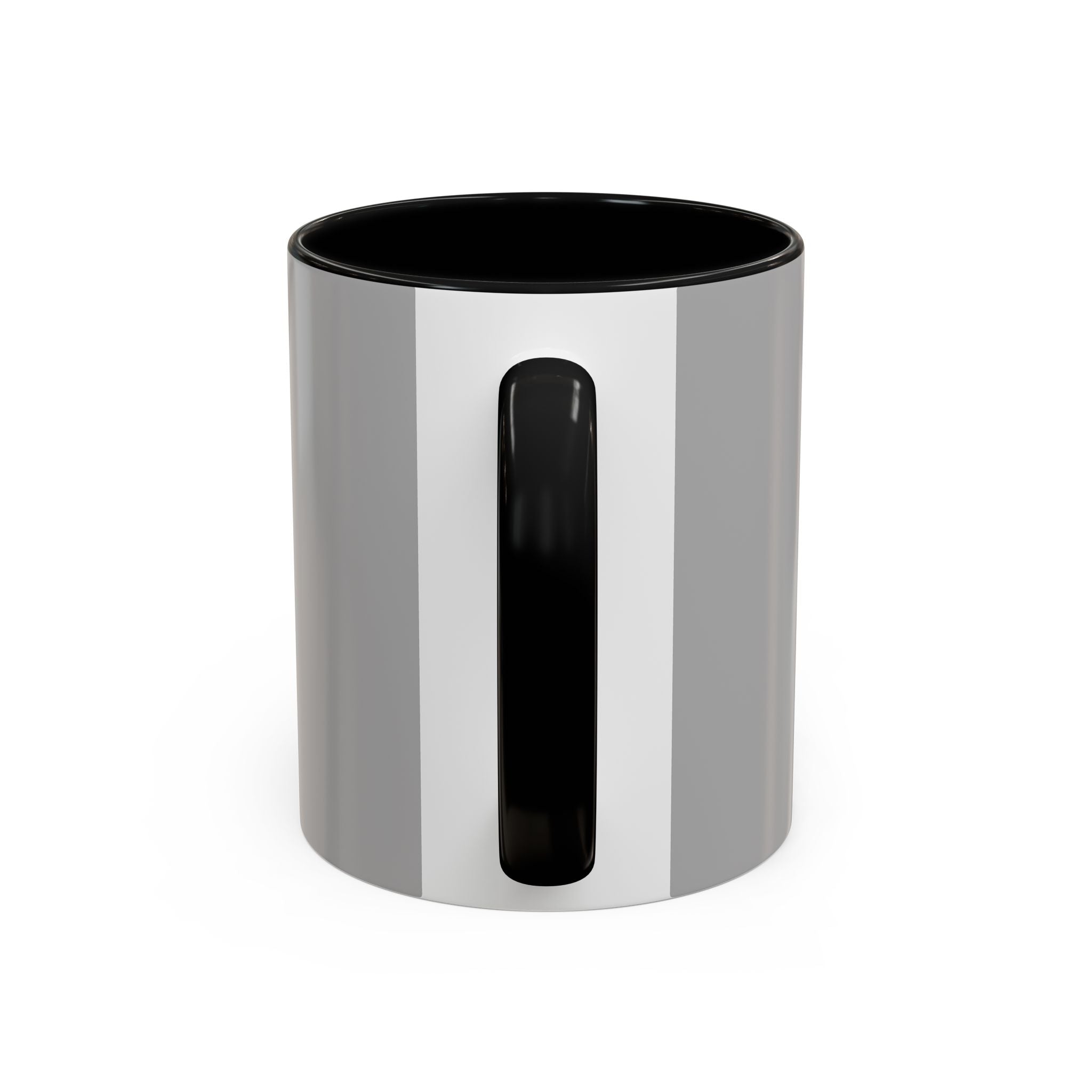 'Gen X' Accent Coffee Mug - Trendy Gift for Retro Lovers, Black and Gray Mug for Home Office, Vintage Style, Coffee Lover's Gift