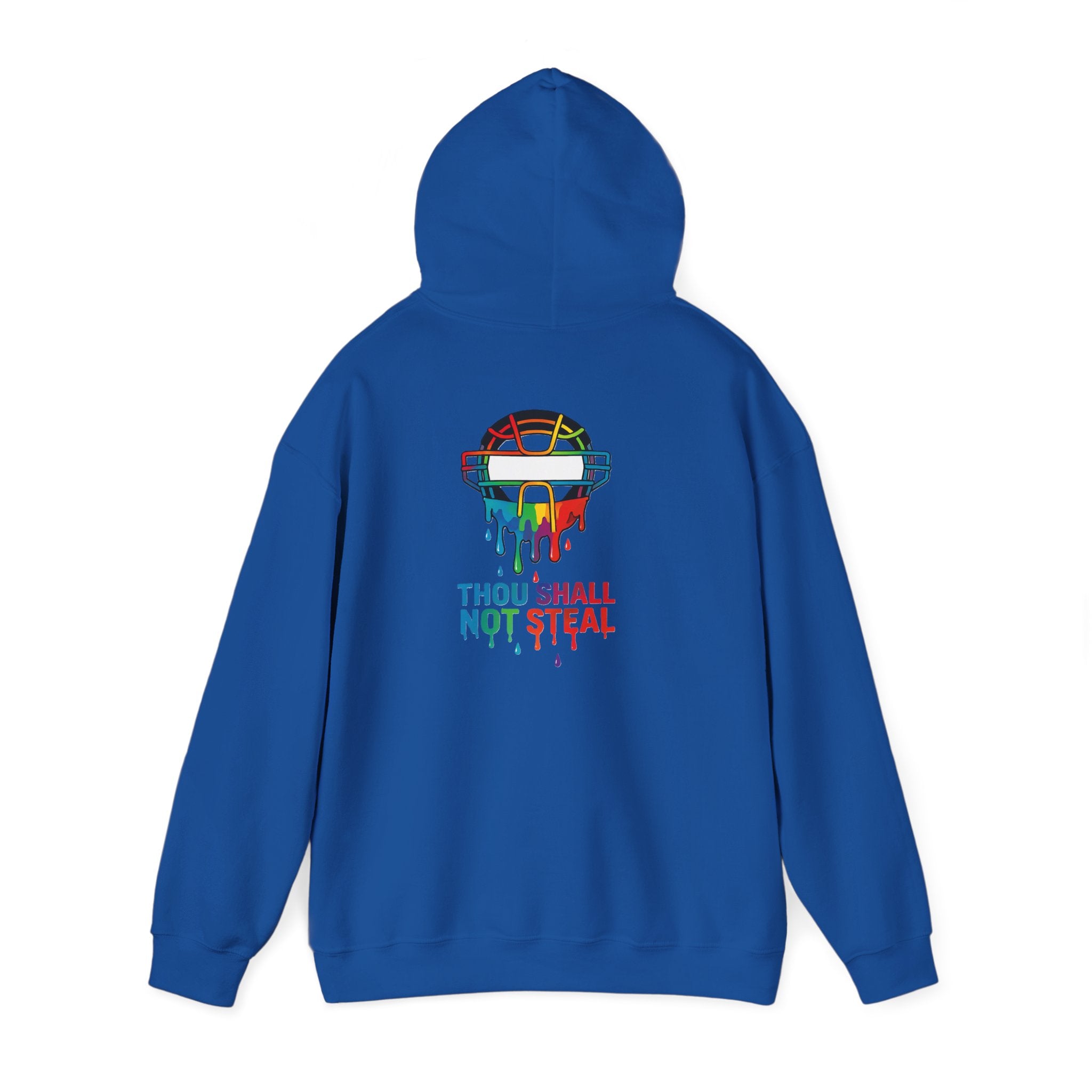Drippy Thou Shall Not Steel Hoodie
