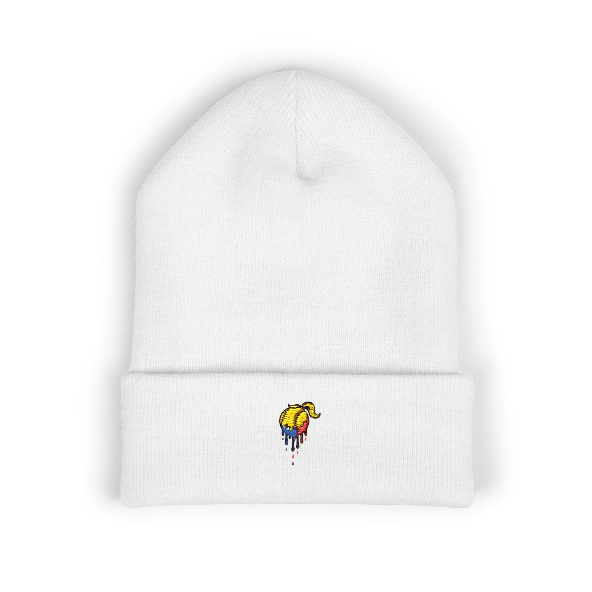 'Drippy' Embroidered Classic Cuffed Beanie - Cozy Winter Accessory for All, Perfect Gift for Birthdays, Holidays, and Outdoor Adventures