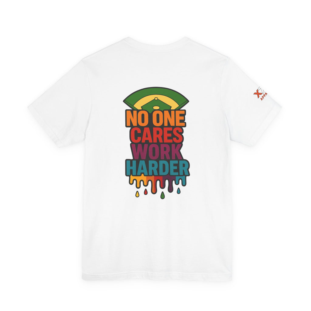 No One Cares Work Harder Drippy Softball Tee | Motivational Short Sleeve Shirt | Unisex Casual Wear | Gift for Hard Workers | Relaxed Fit T-Shirt | [...]