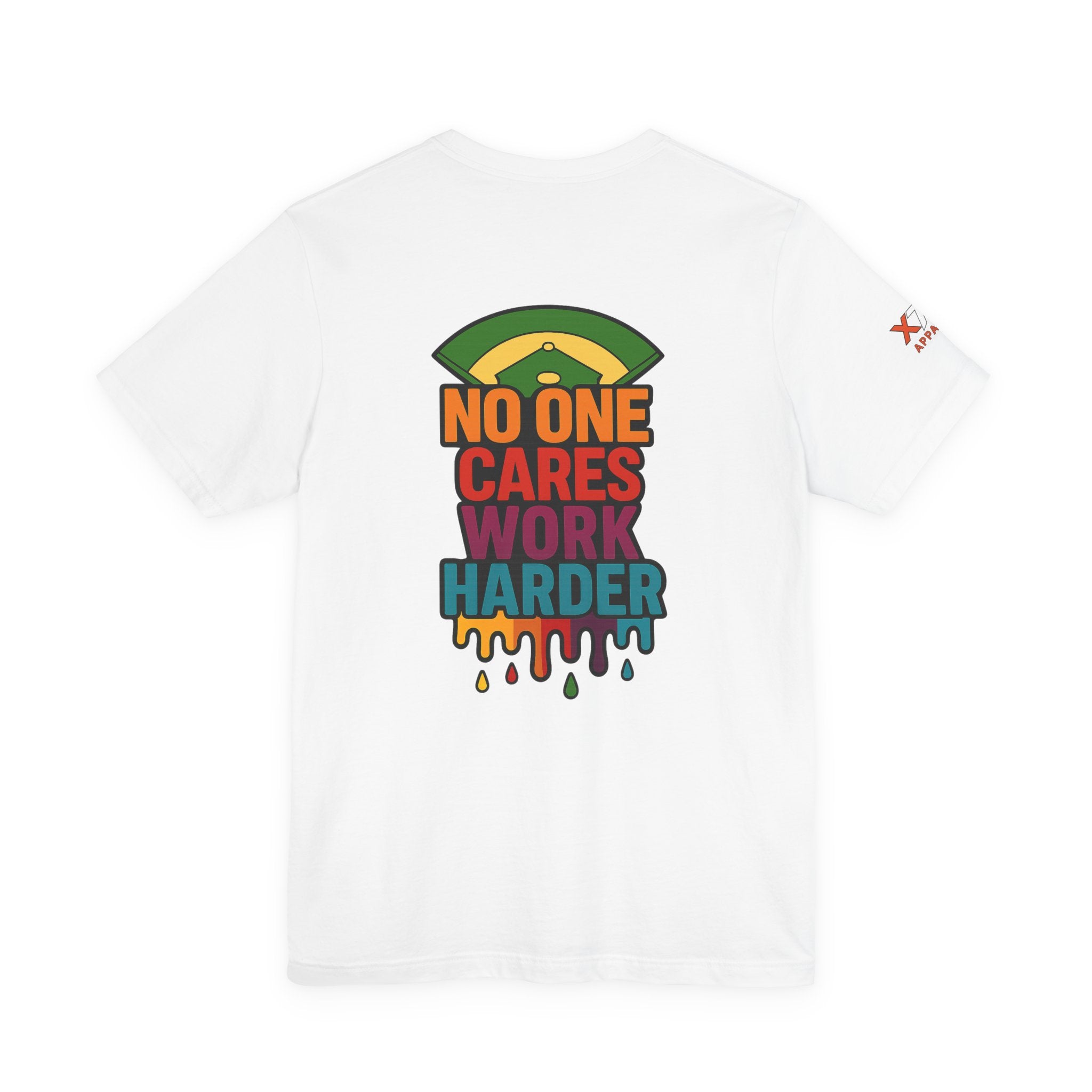 No One Cares Work Harder Drippy Softball Tee | Motivational Short Sleeve Shirt | Unisex Casual Wear | Gift for Hard Workers | Relaxed Fit T-Shirt | [...]