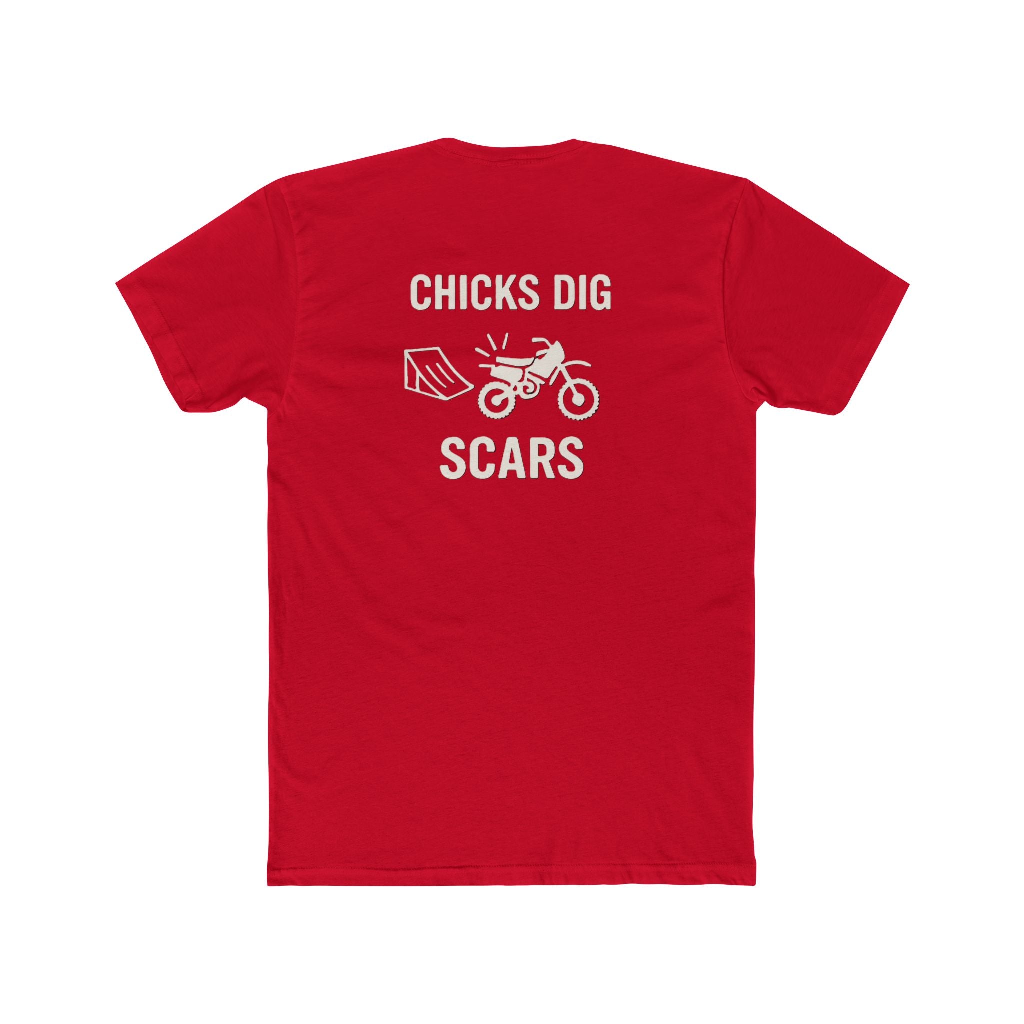 'Gen X Chicks Dig Scars Dirt Bike' Unisex Cotton Crew Tee - Fun Motorcycle Graphic Shirt, Casual Gift for Bikers, Adventure Lovers, Unique T-Shirt, [...]