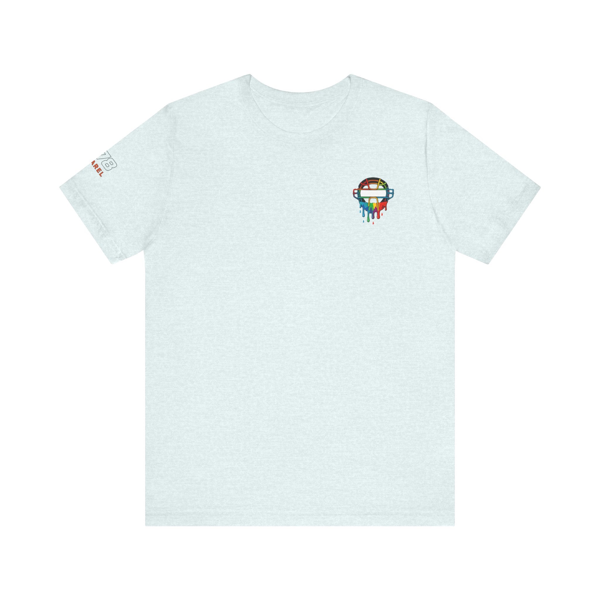 Nice Call Blue Drippy Cool Graphic Tee for Casual Vibes, Perfect for Everyday Wear, Music Festivals, Birthdays, Summer Outings, Unisex Style