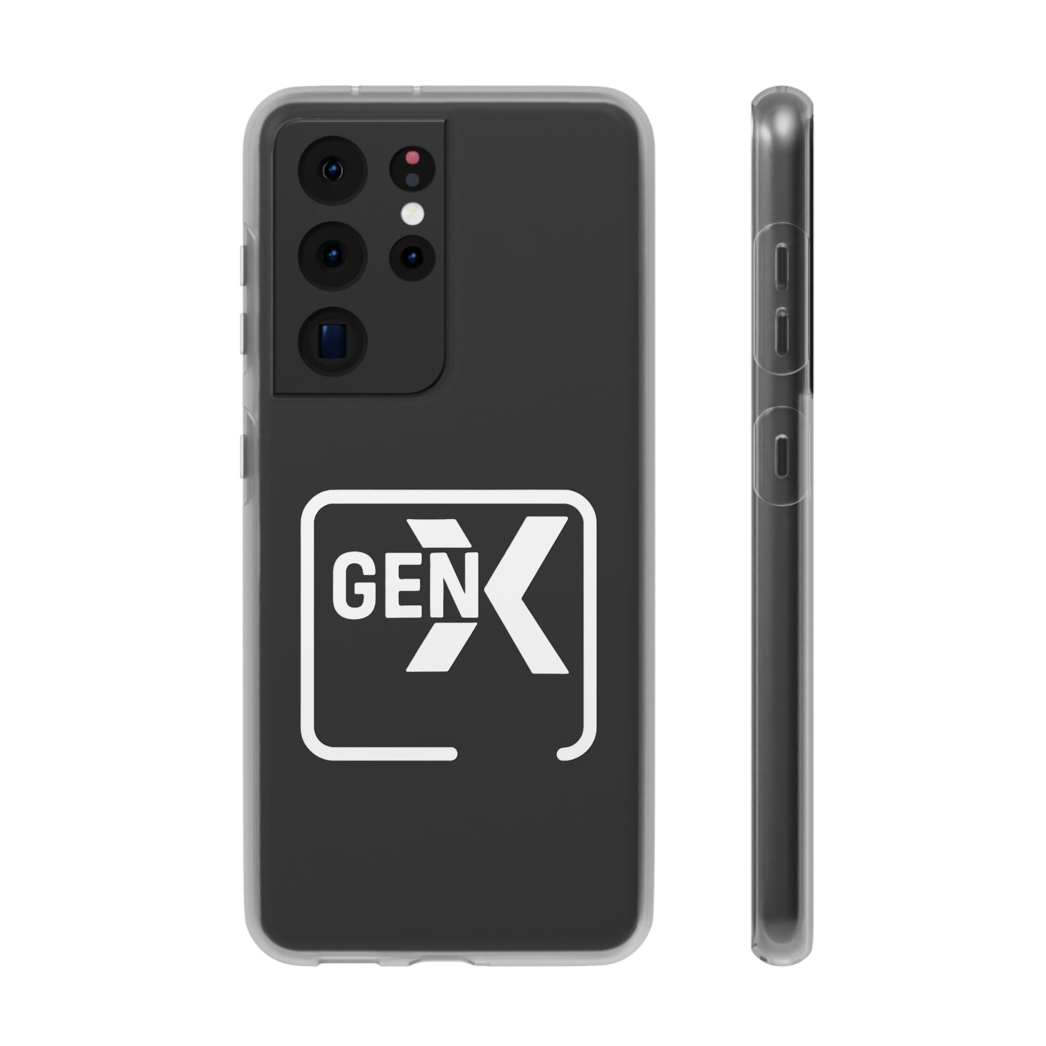 'Gen X' Flexi Phone Cases | Stylish, Durable Cover for Gen Z, Gift for Teens, Custom Phone Protection, Trendy Accessories, Holiday Gifts