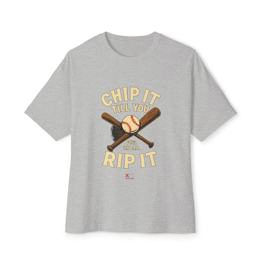 'Chip it till you' Unisex Oversized Boxy Tee