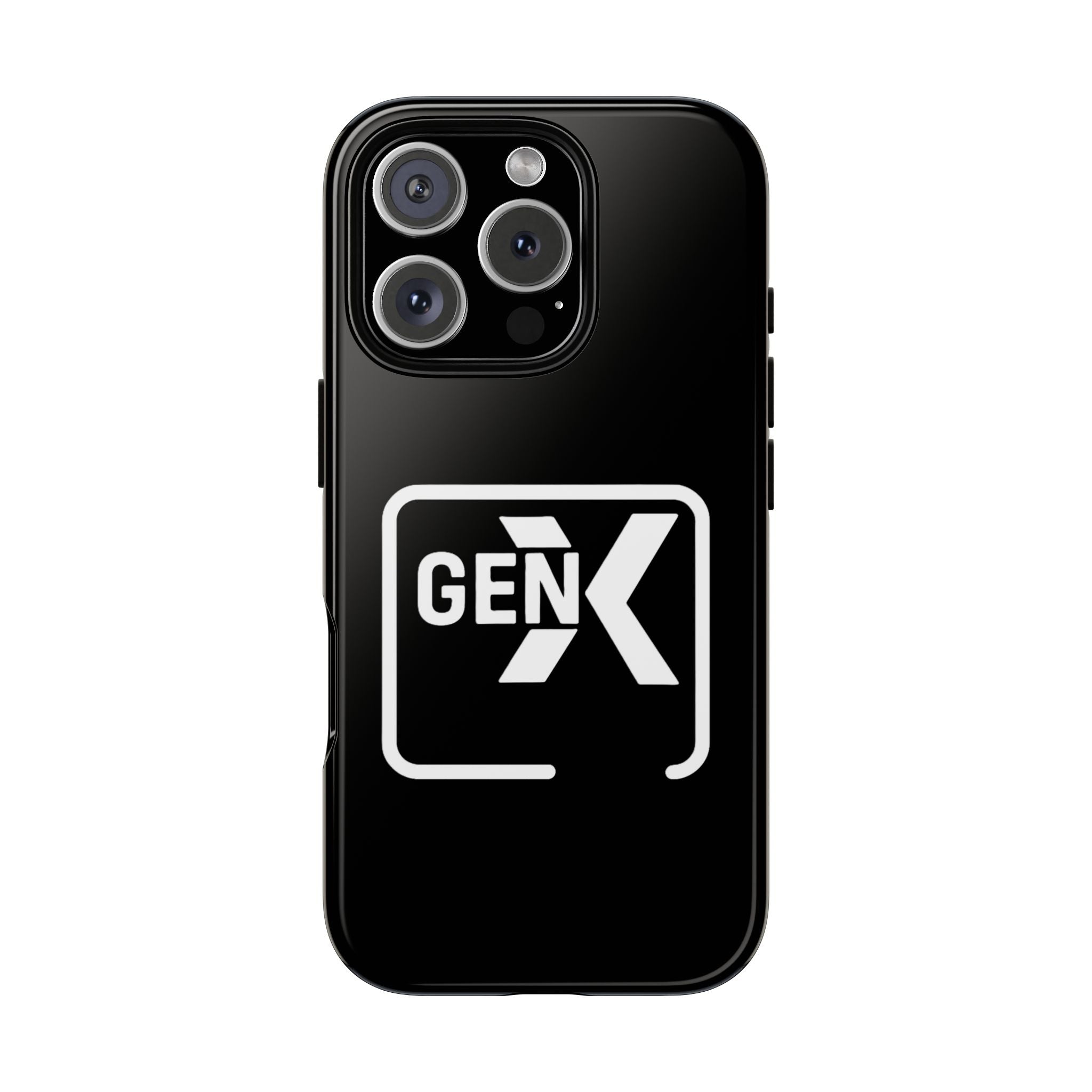 'Gen X' Phone Case, Tough Phone Cover, Retro Aesthetic iPhone Case, Vintage Style Cell Phone Accessories, Gift for Gen X