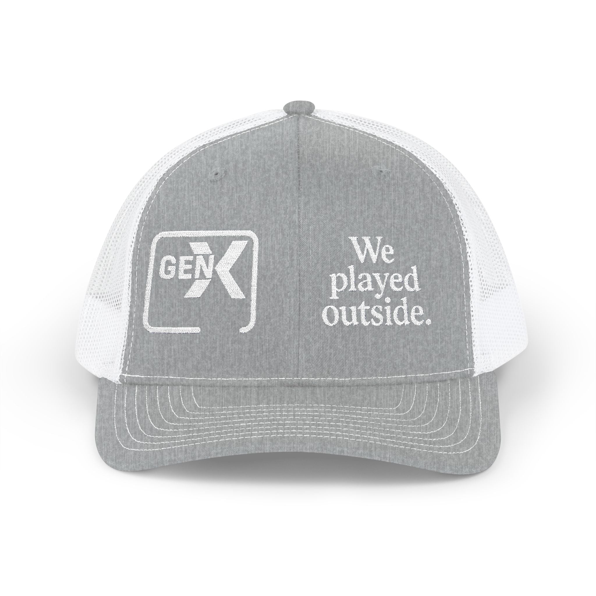 Retro Gen X Snapback Trucker Cap | Vintage Hat for Outdoor Enthusiasts | Perfect Gift for 80s Nostalgia