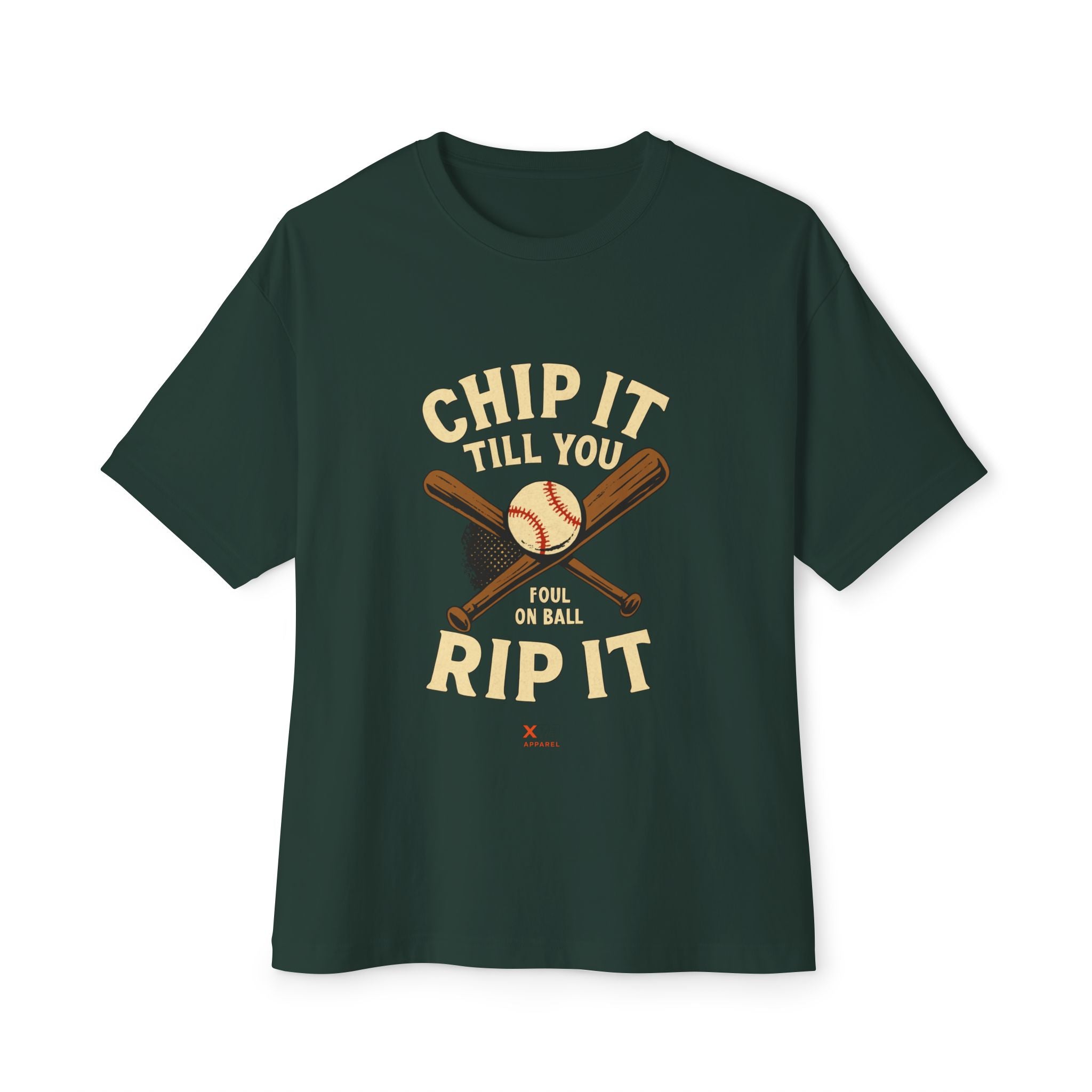 'Chip it till you' Unisex Oversized Boxy Tee