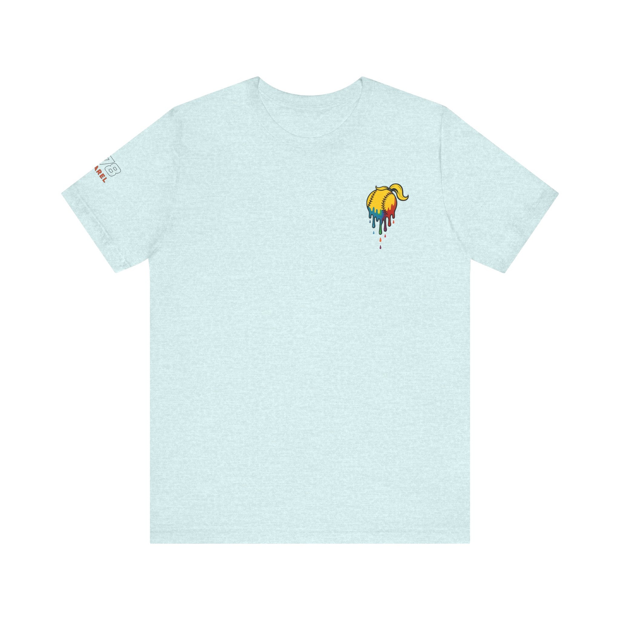 I Am a Softball Mom not heard Drippy, Family Gift, Funny Sports Apparel, Summer Shirt, Activewear
