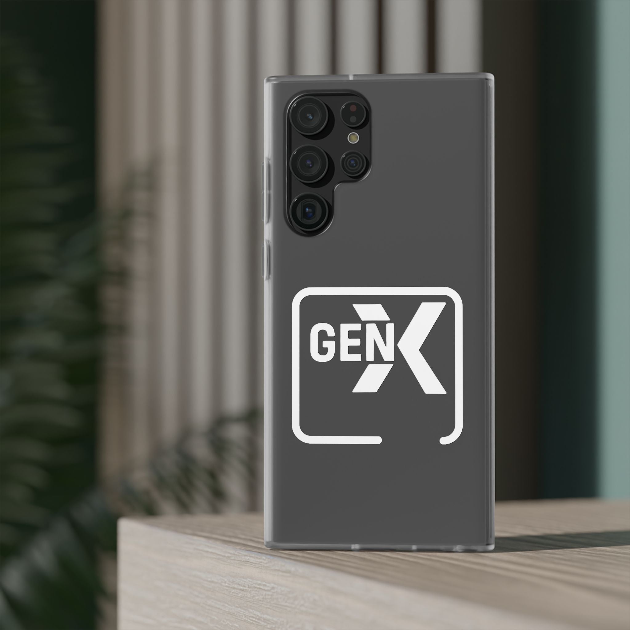 'Gen X' Flexi Phone Cases | Stylish, Durable Cover for Gen Z, Gift for Teens, Custom Phone Protection, Trendy Accessories, Holiday Gifts