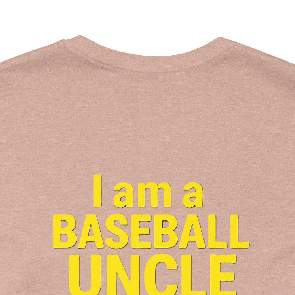 Baseball Uncle Tee, Funny Uncle Shirt, Gift for Baseball Lovers, Uncle Humor Tee, Baseball Family T-Shirt, Sports Gift